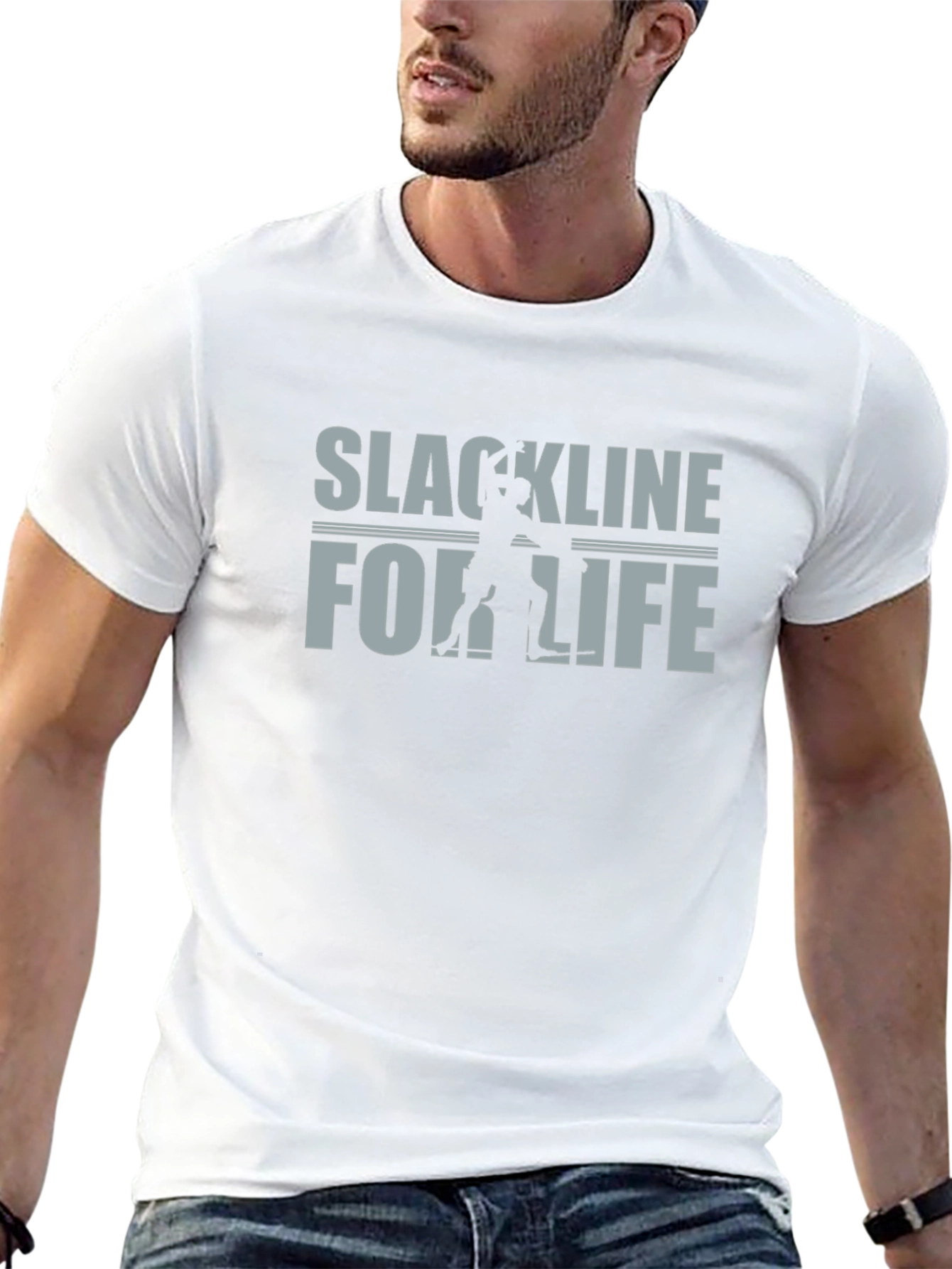 Slackline for Life Graphic Tee - Black