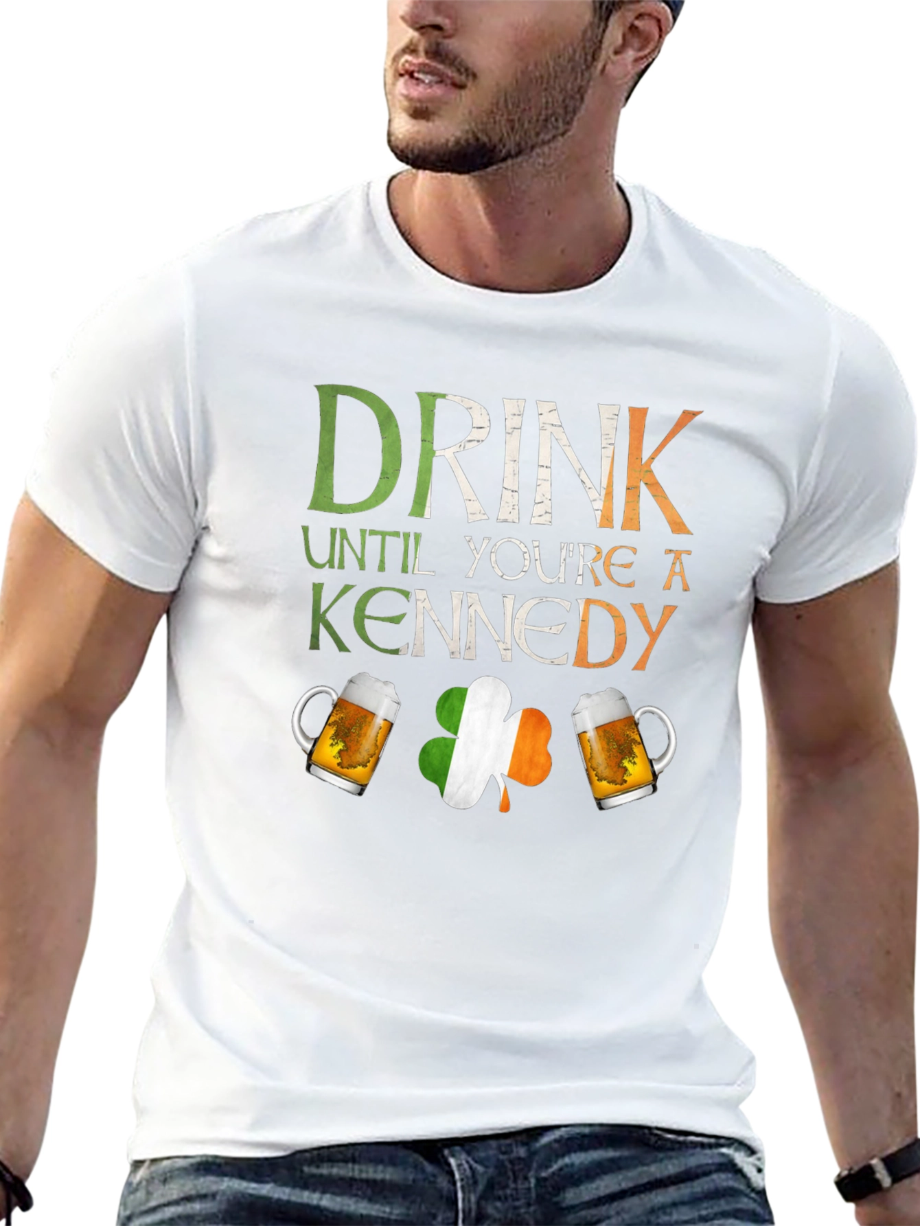 St. Patricks Day Irish Drink Kennedy T-Shirt