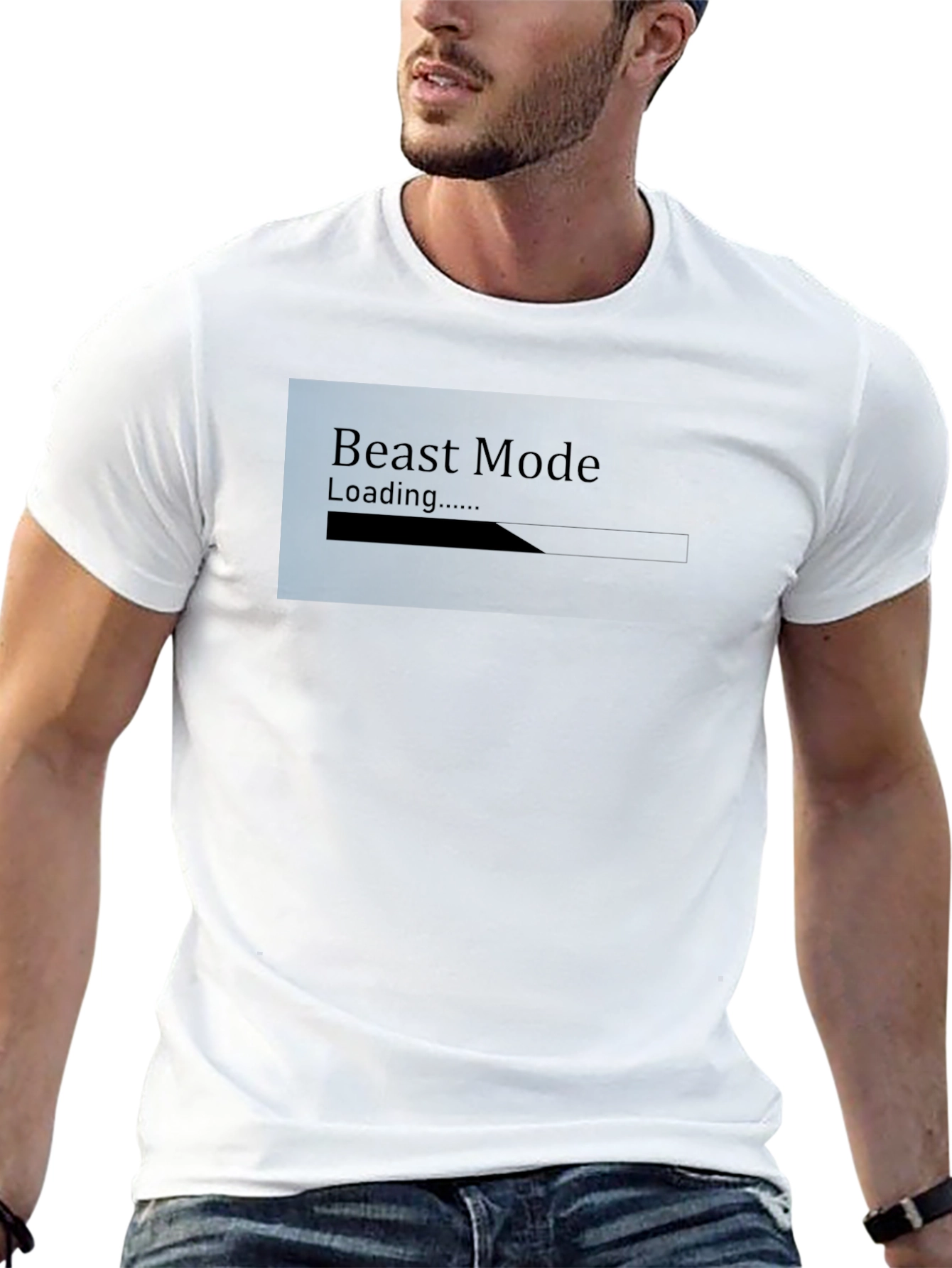 Beast Mode Loading Black T-Shirt