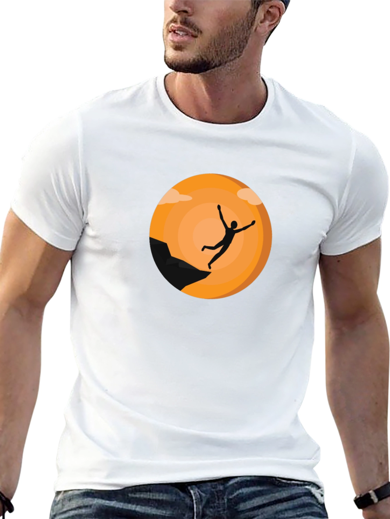 Cliff Jumper Graphic Tee - Black