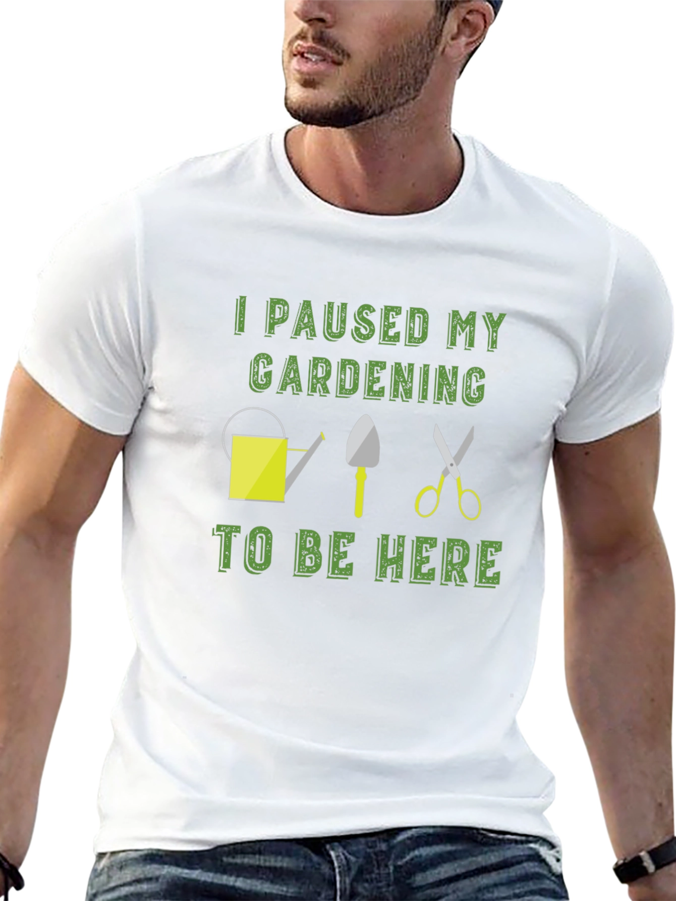 Gardening Pause T-Shirt - Funny Gardener Tee