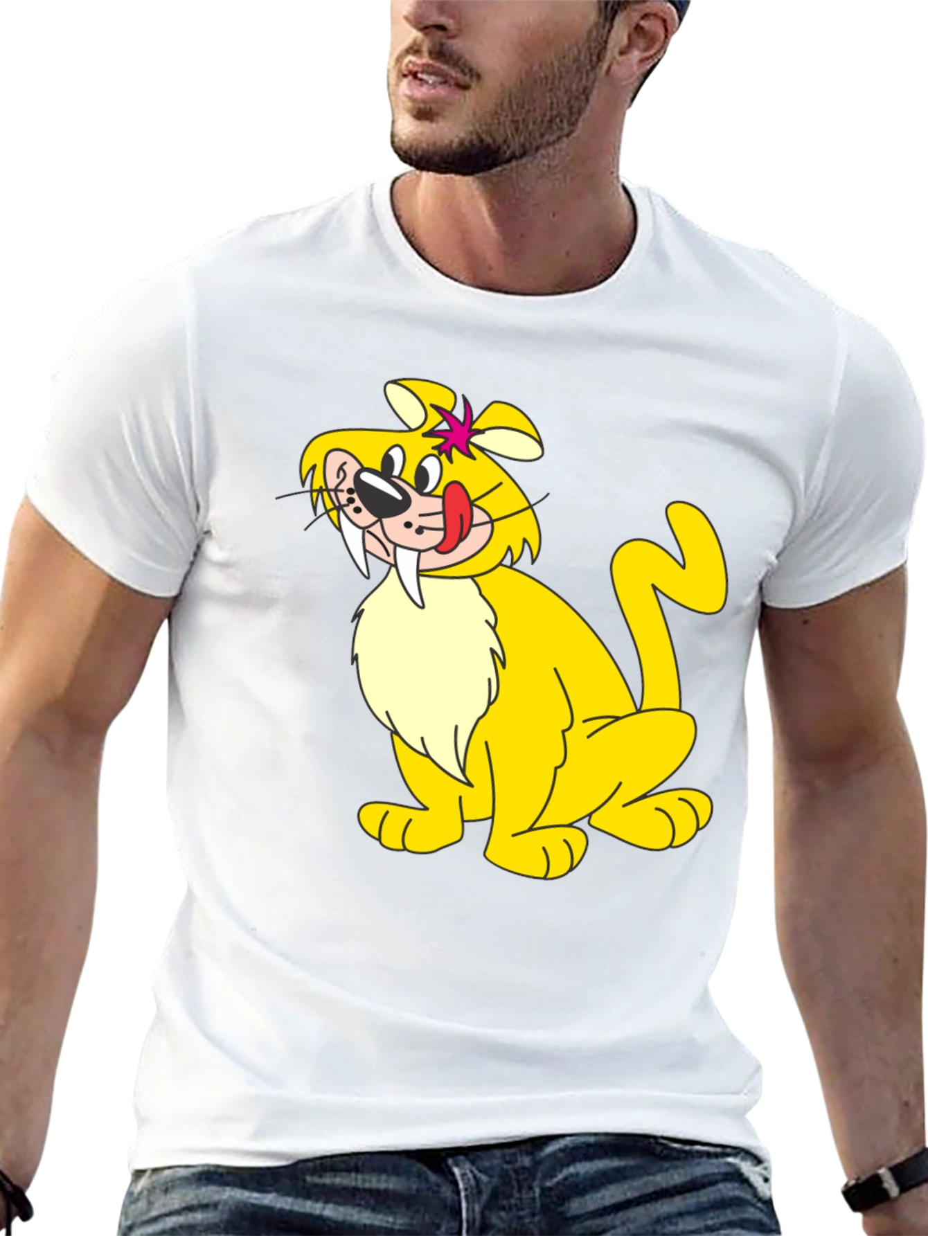Tundra Cartoon T-Shirt - Black