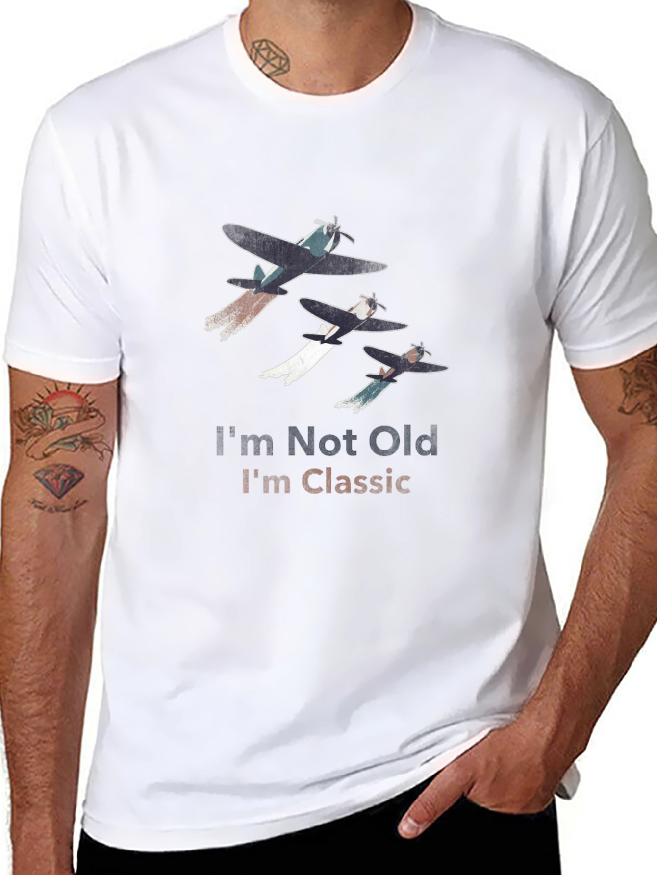 Classic Airplane T-Shirt: Im Not Old Im Classic