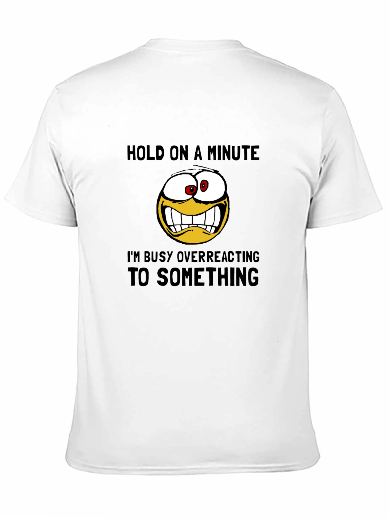 Funny Overreacting Emoji Graphic T-Shirt