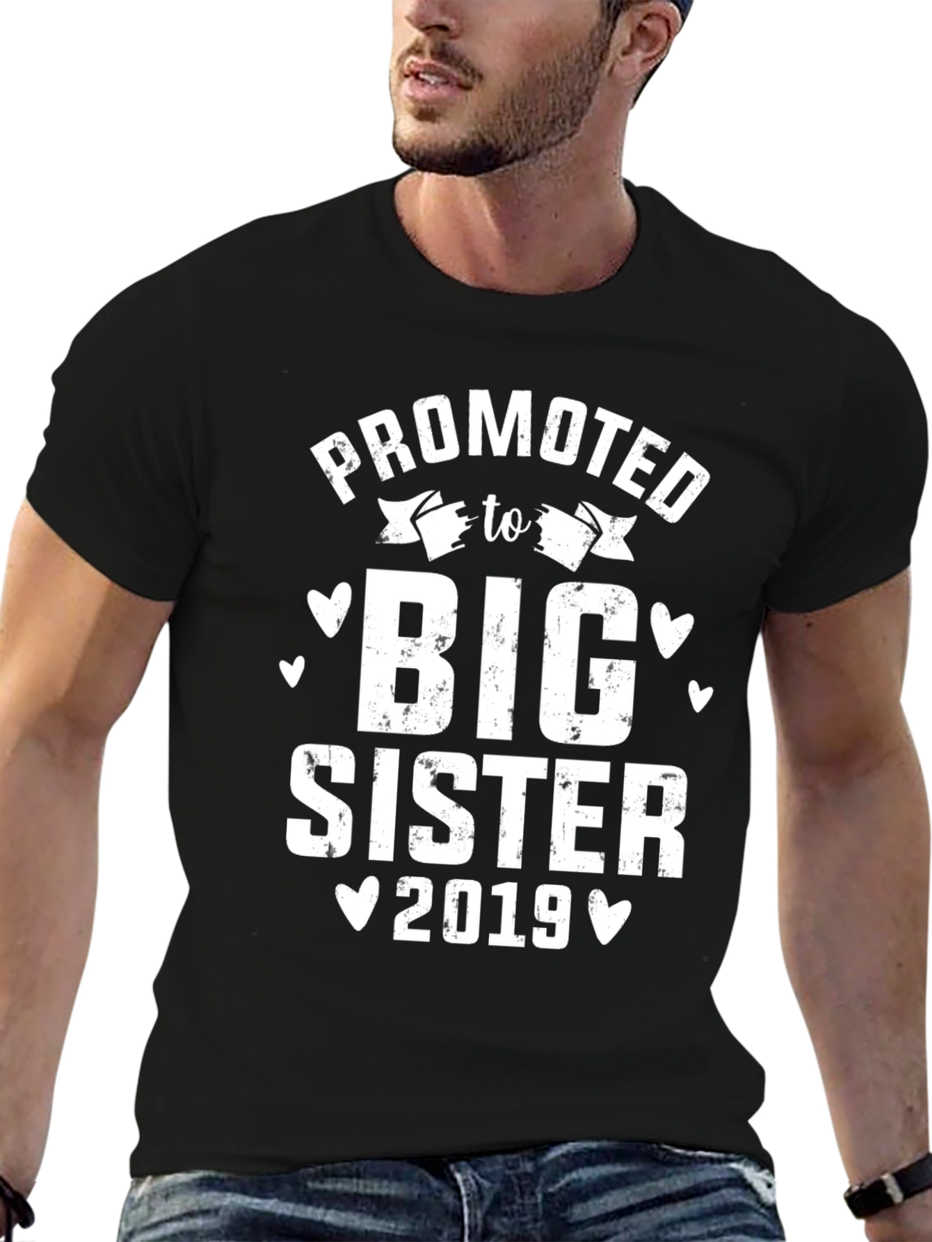 Promoted to Big Sister 2019 T-Shirt