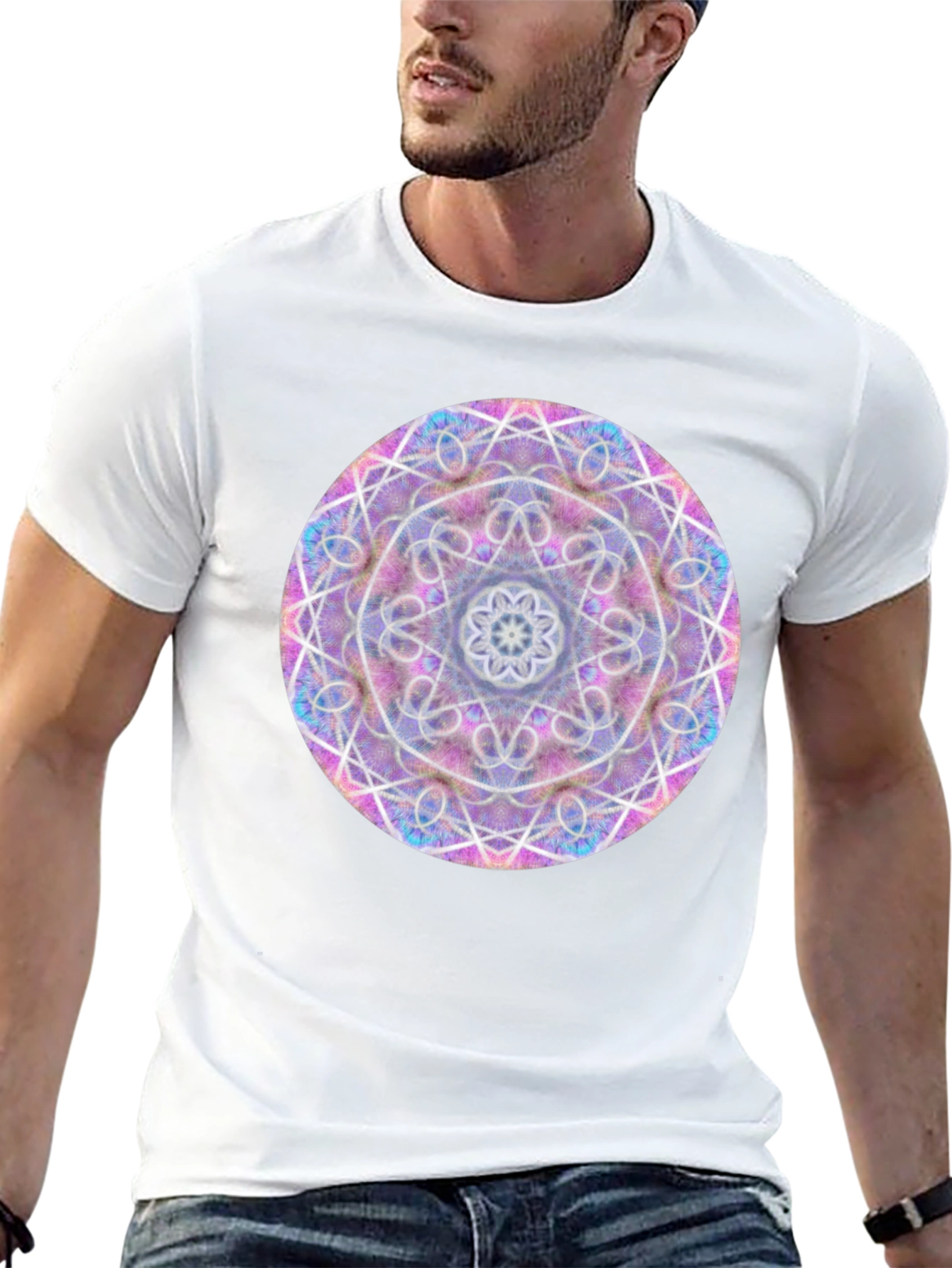 Mandala Graphic Black T-Shirt - Stylish & Unique Design