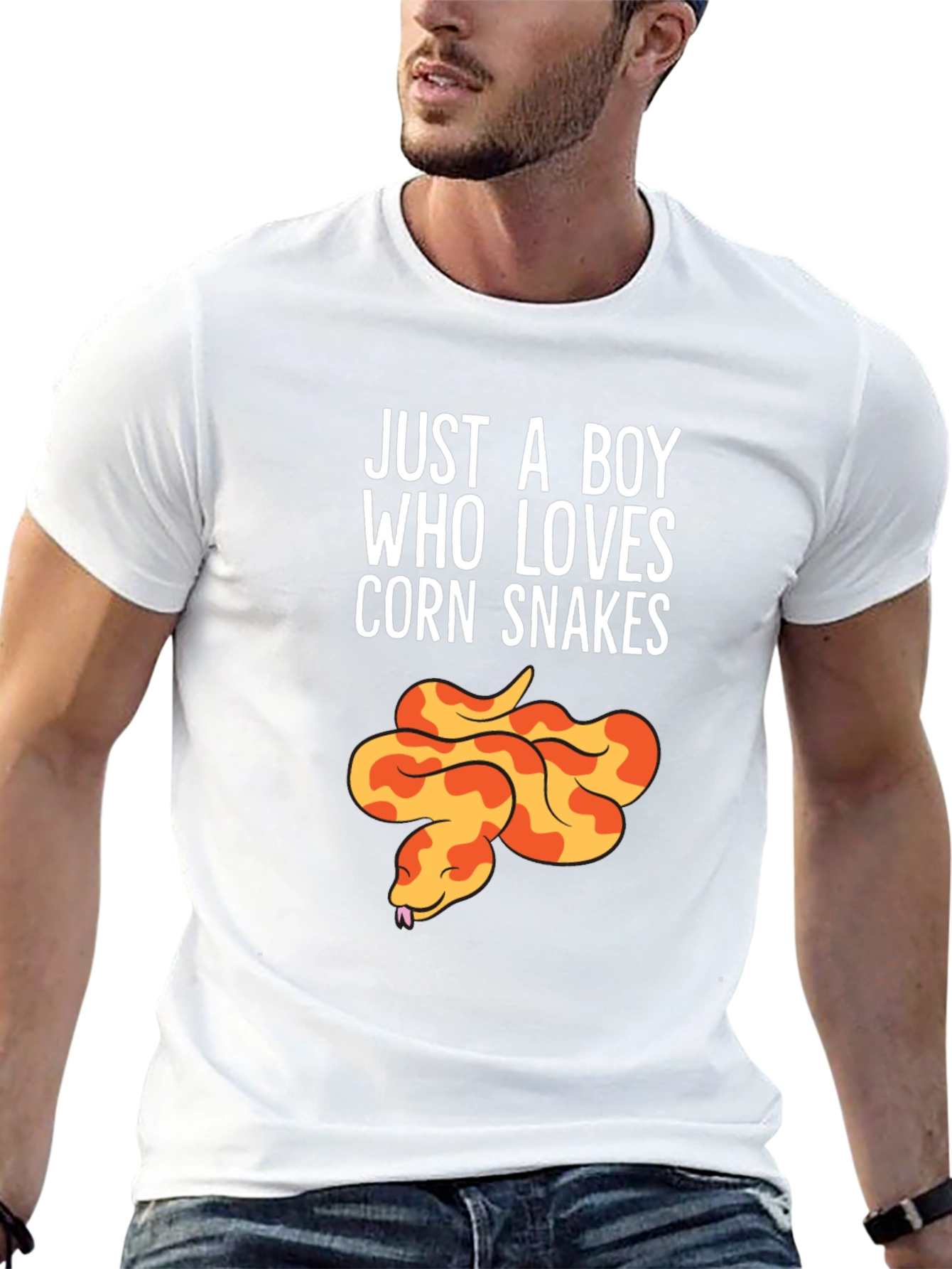 Boy Who Loves Corn Snakes T-Shirt