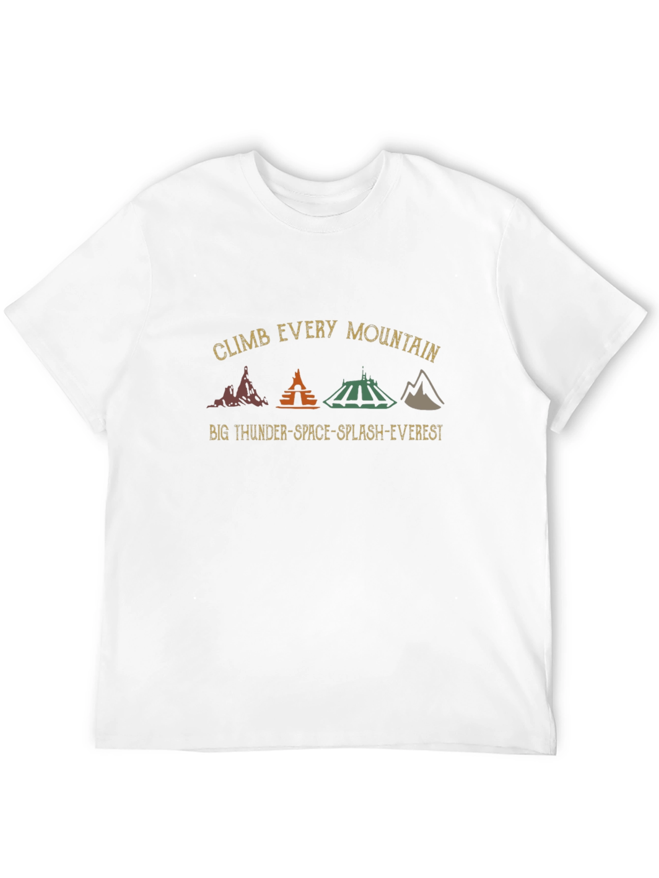 Climb Every Mountain Disney Parks T-Shirt