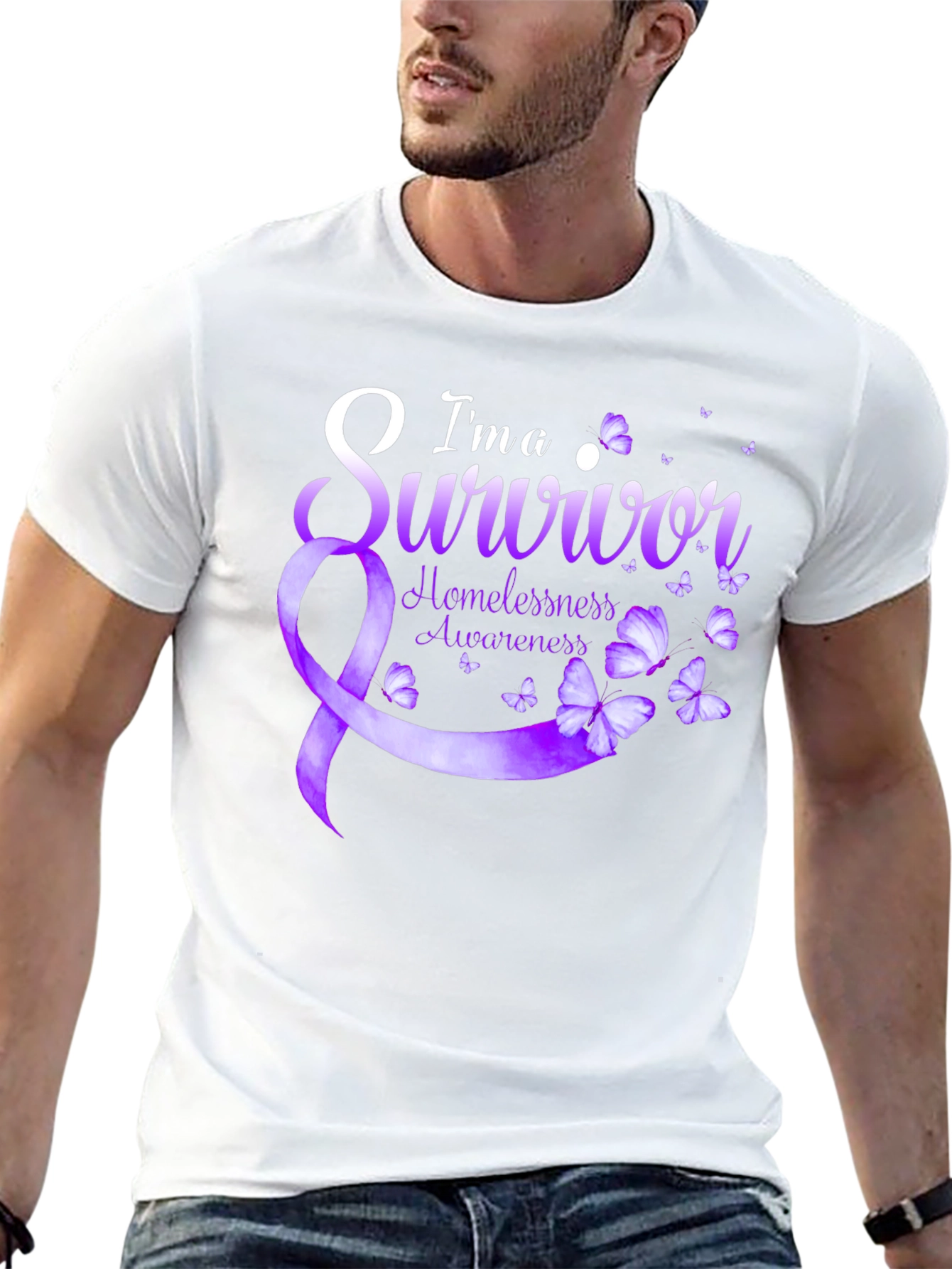 Survivor Homelessness Awareness Graphic Tee