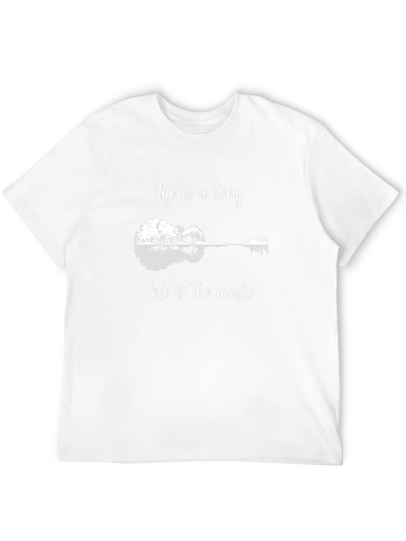 Life is a Song Black Graphic Tee