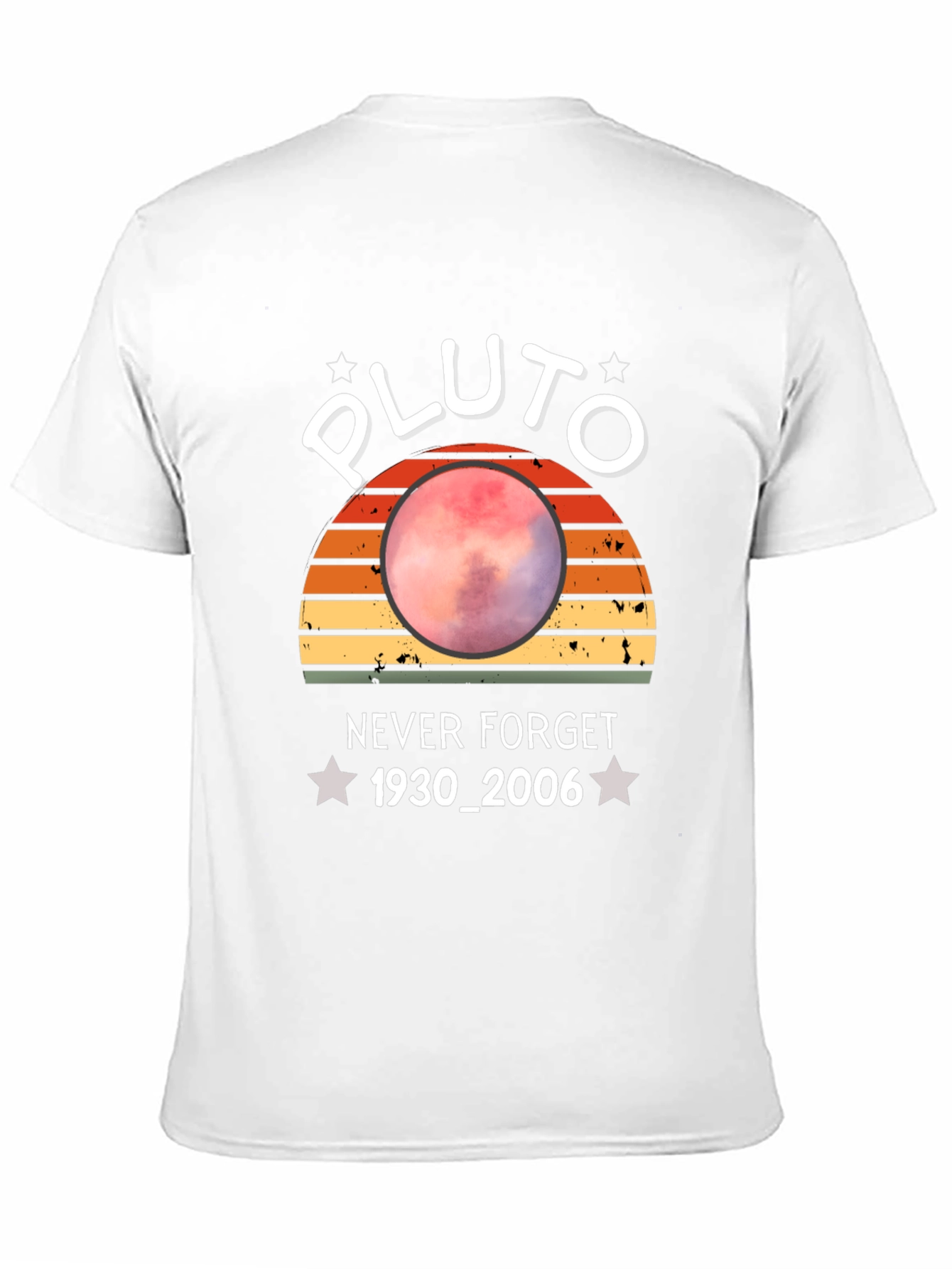 Retro Pluto Never Forget T-Shirt
