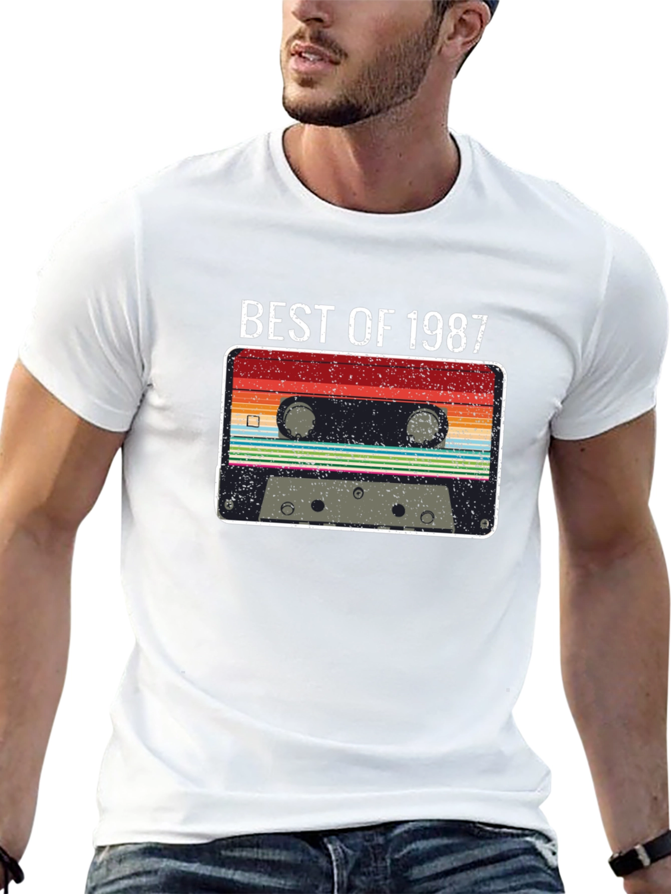Best of 1987 Cassette Tape Graphic T-Shirt