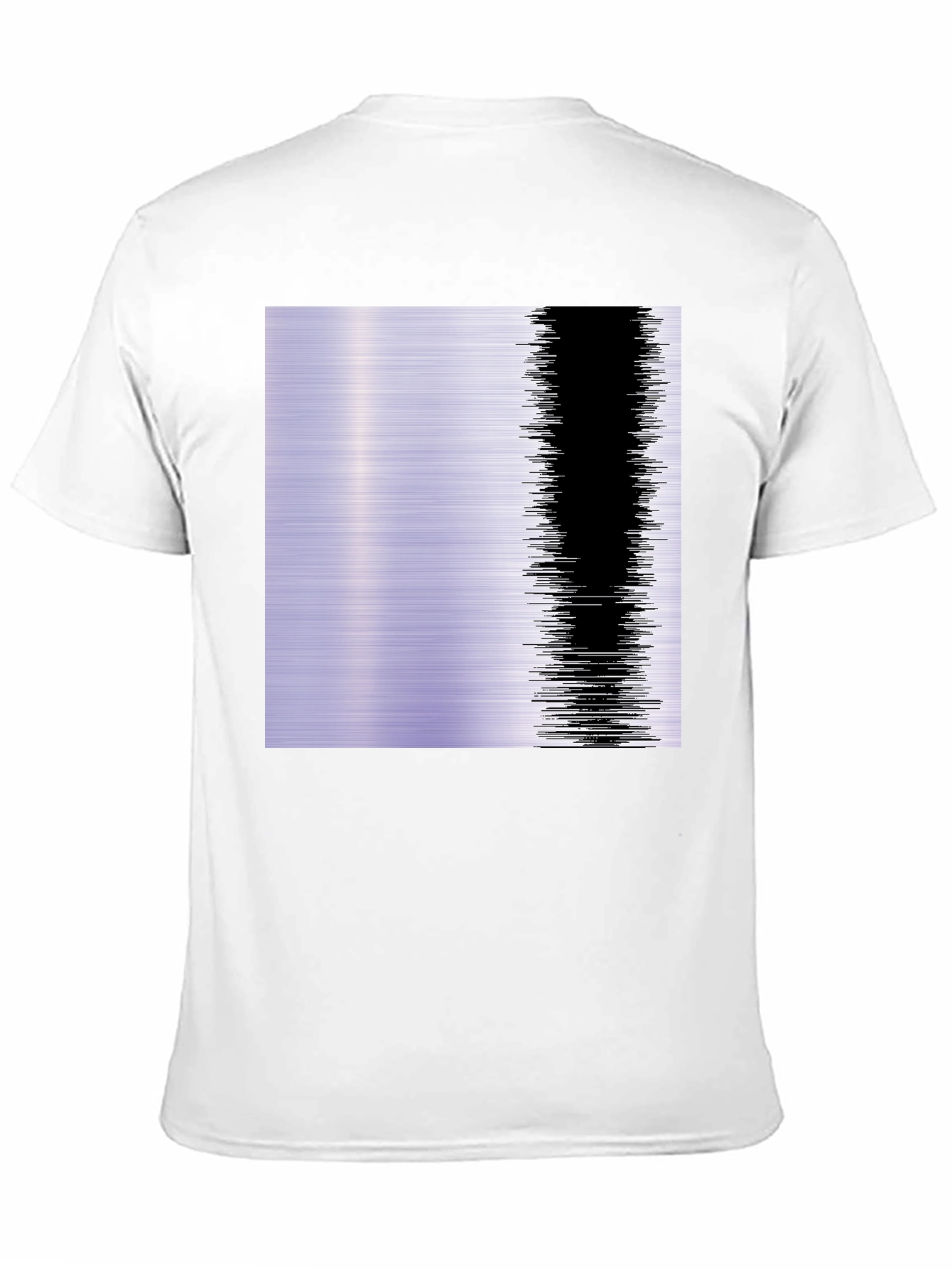 Modern Abstract Graphic T-Shirt - Black