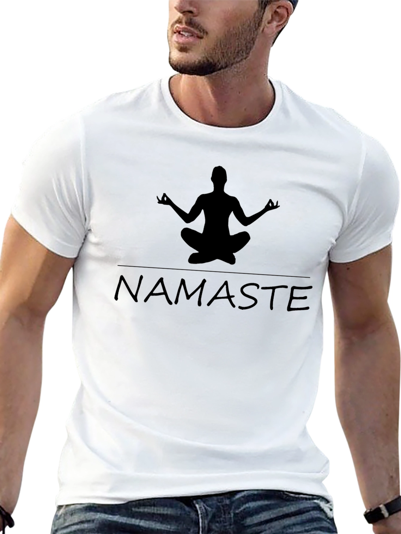 Namaste Yoga Meditation T-Shirt