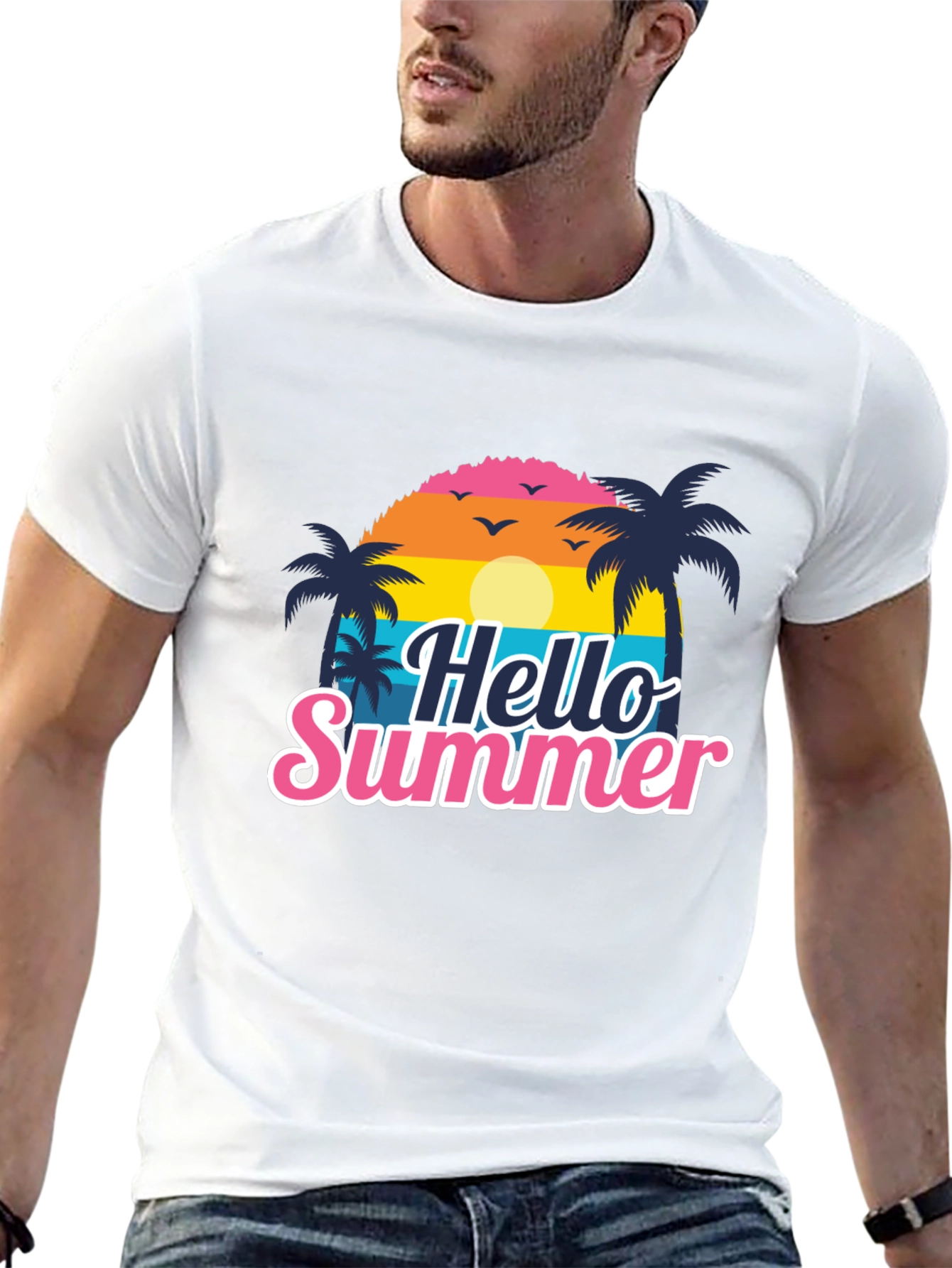 Hello Summer Graphic Tee