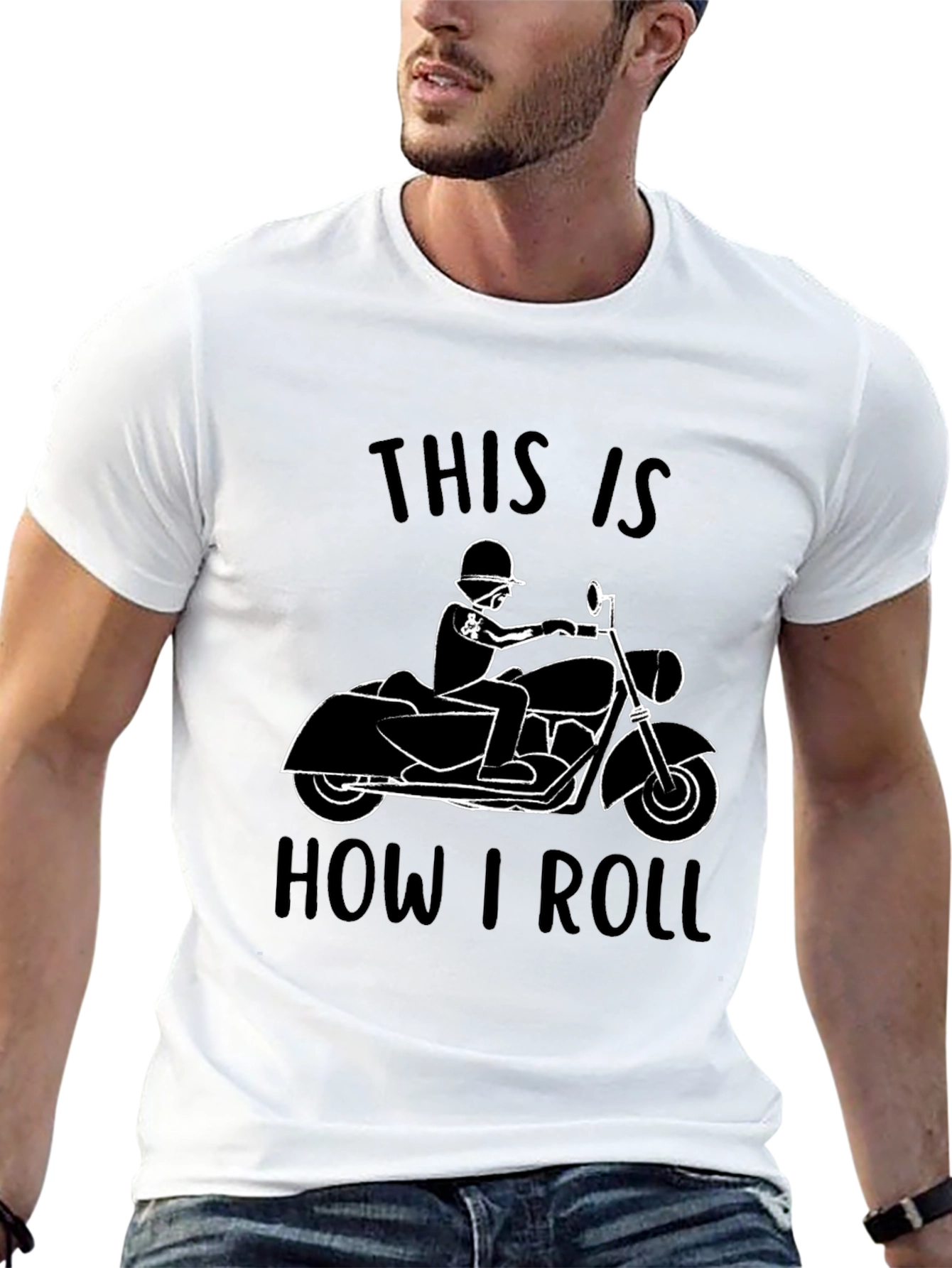 This is How I Roll Motorcycle T-Shirt