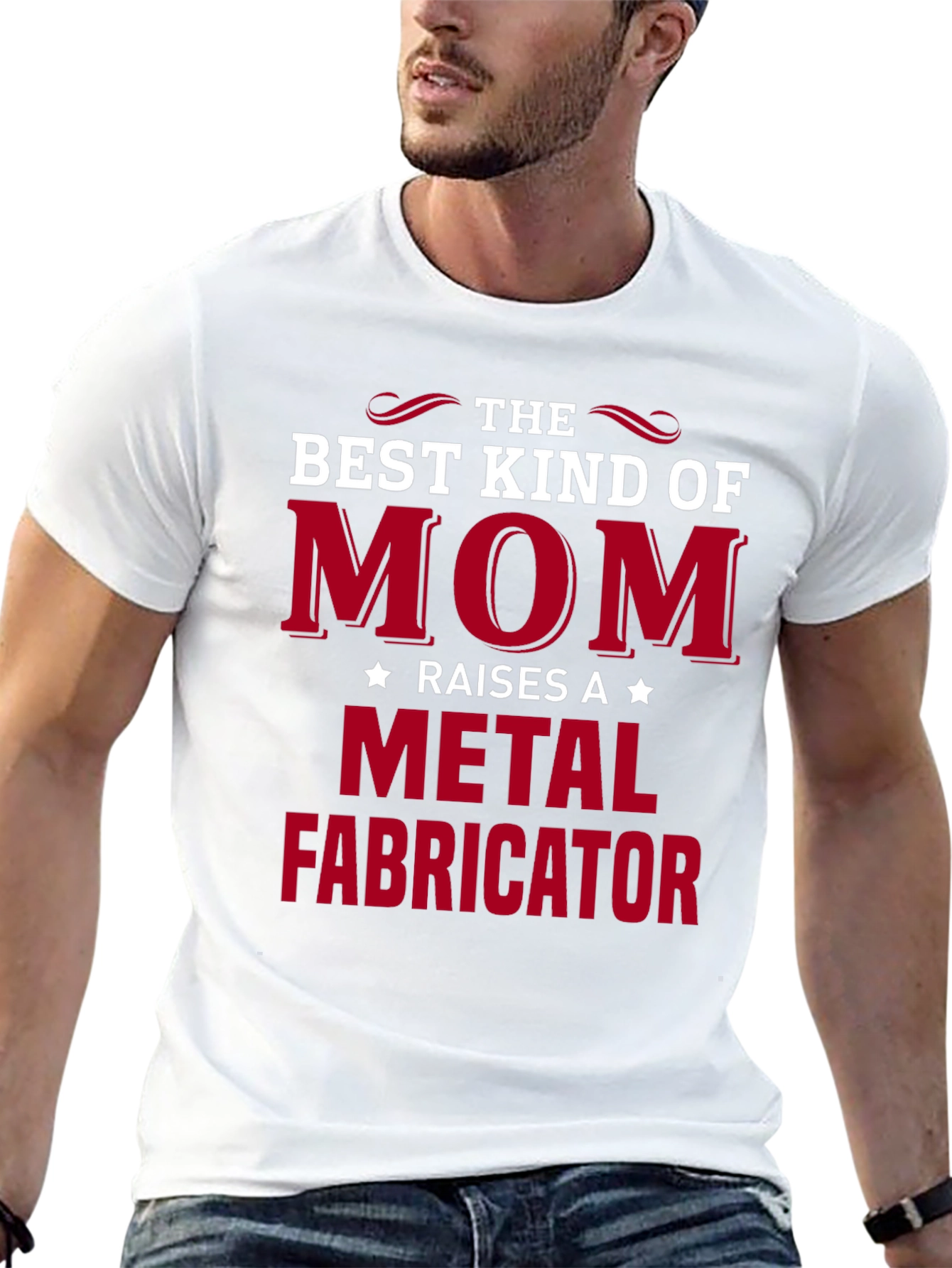 Best Kind of Mom Metal Fabricator T-Shirt