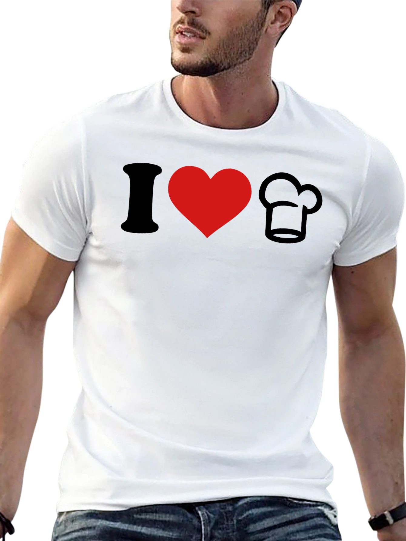 I Love Chefs T-Shirt - Novelty Chef Apparel