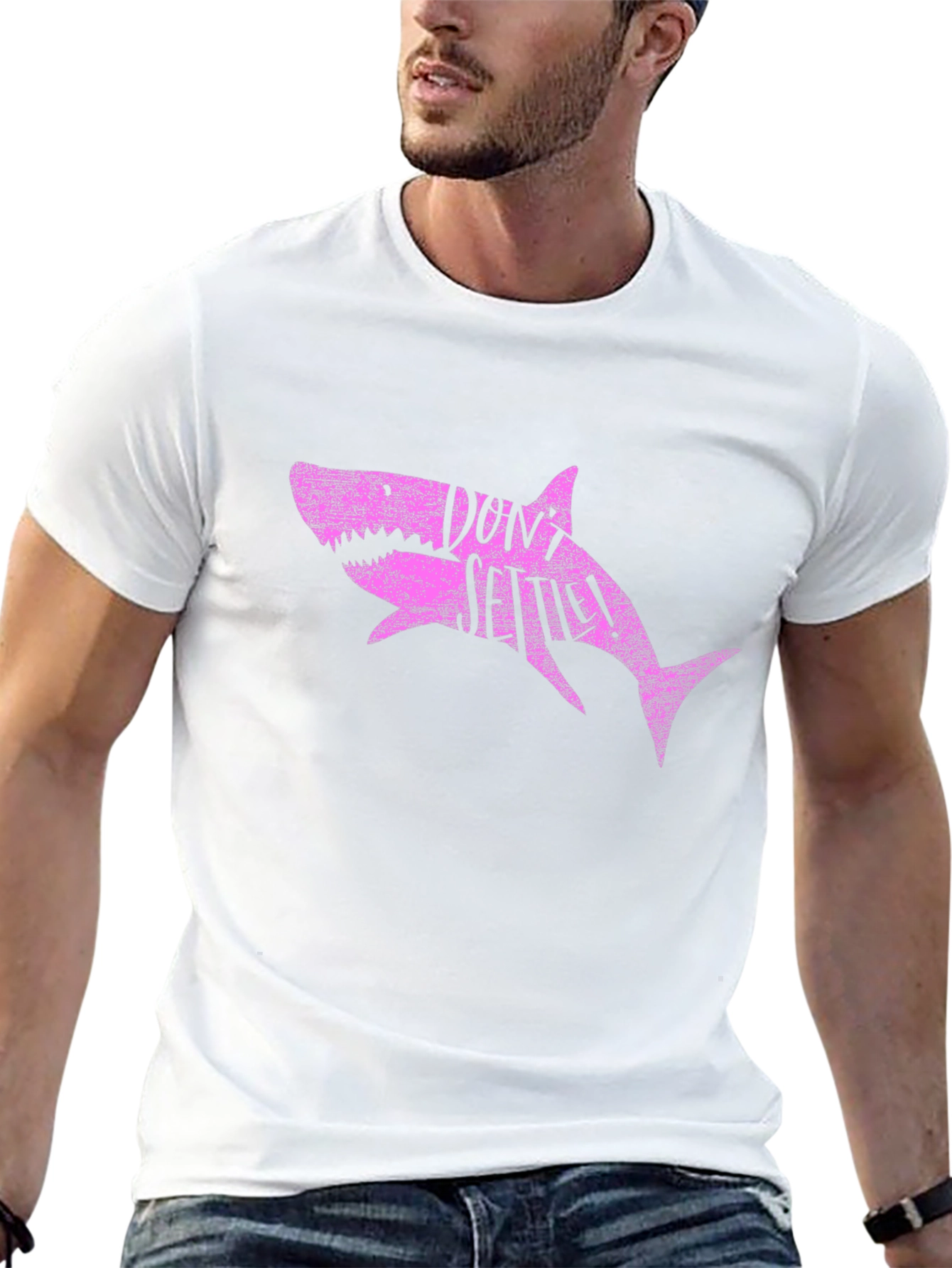 Dont Settle Shark T-Shirt