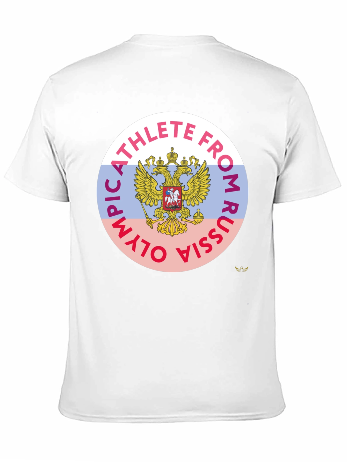 Olympic Athlete From Russia Black T-Shirt