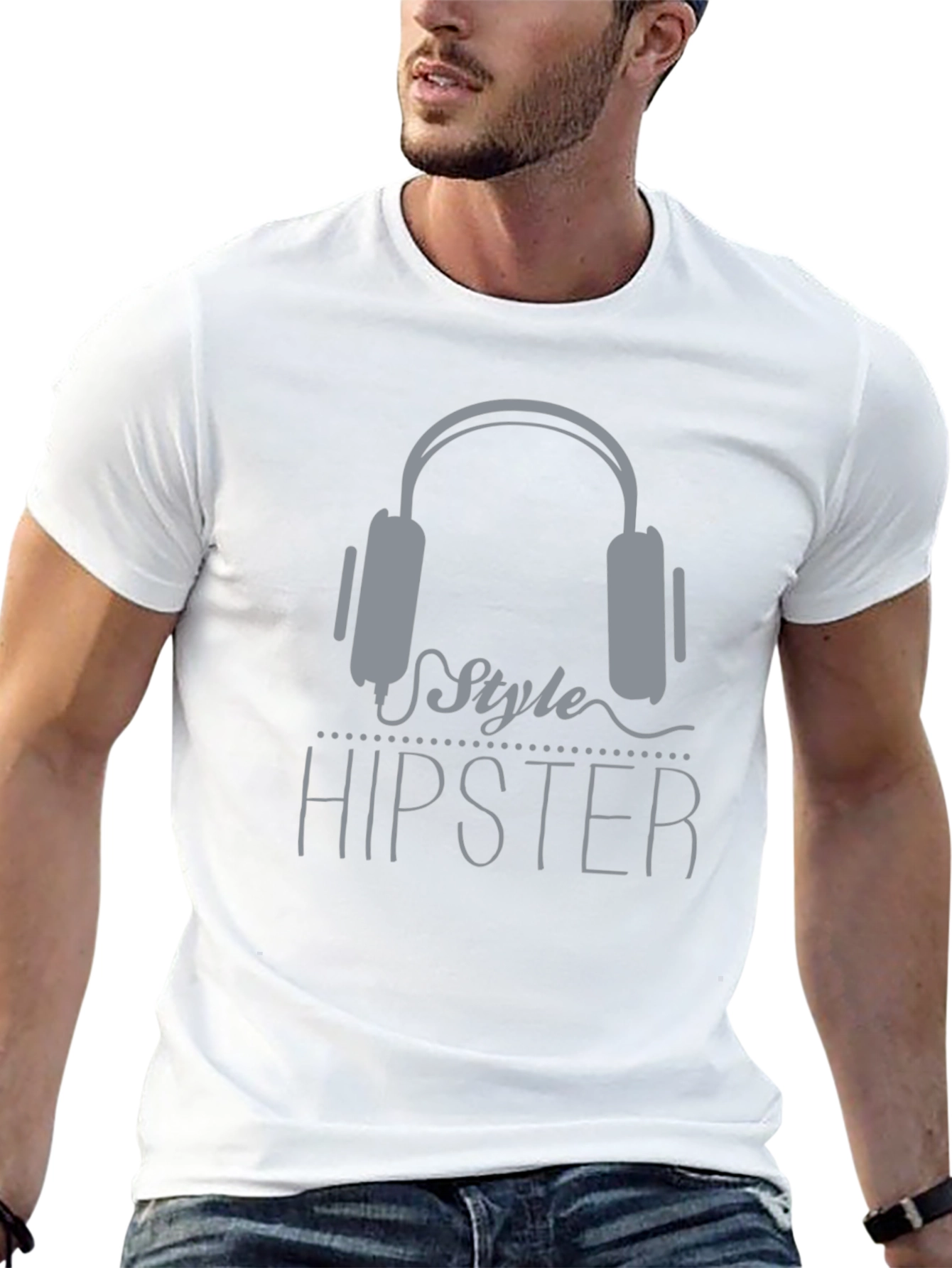 Hipster Style Graphic T-Shirt