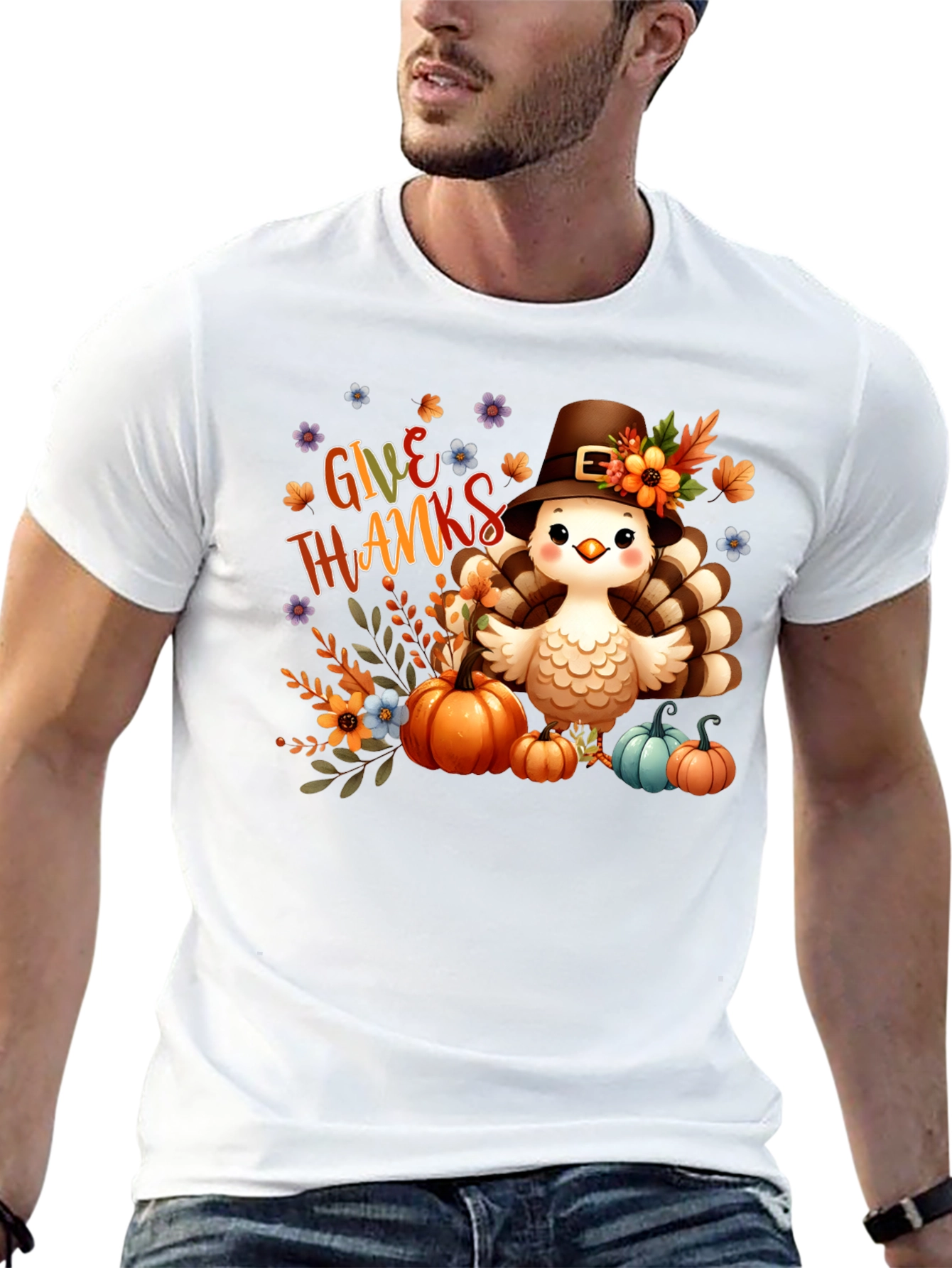 Give Thanks Turkey Tee