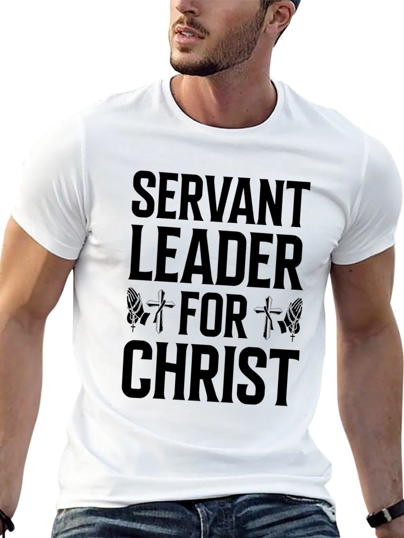 Servant Leader for Christ Graphic Tee