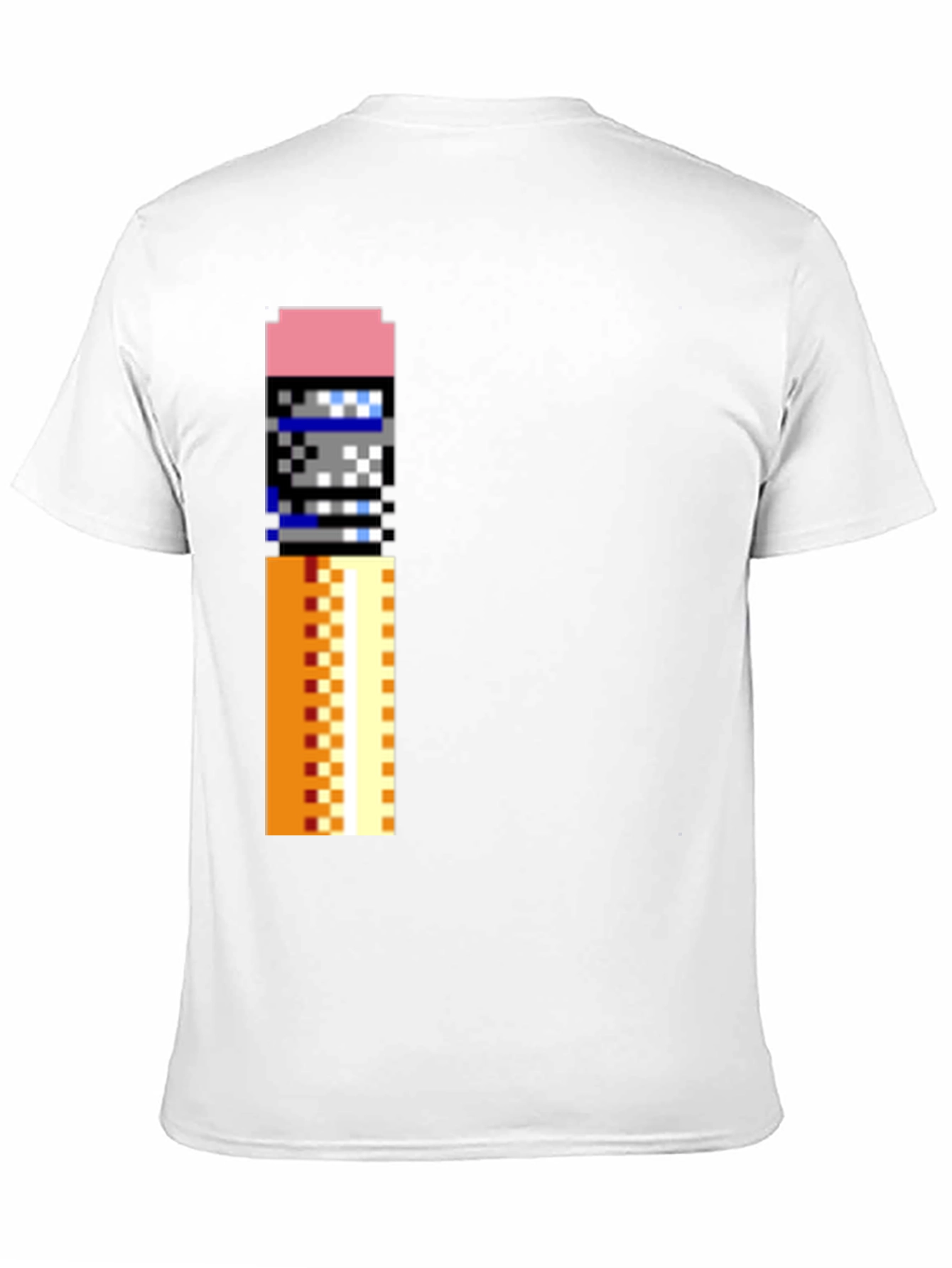 Pixel Art Pencil Graphic Tee