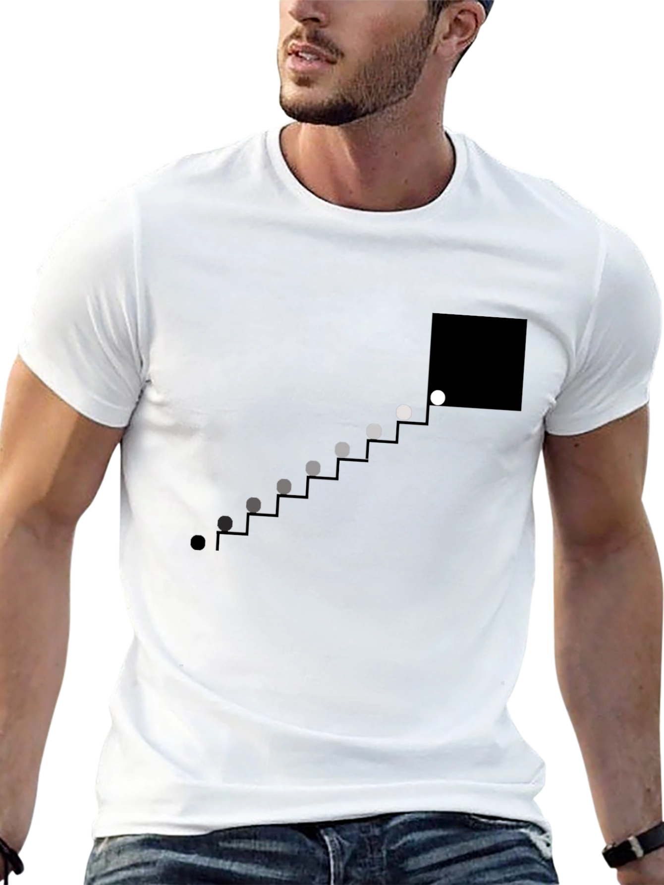 Ascending Black T-Shirt