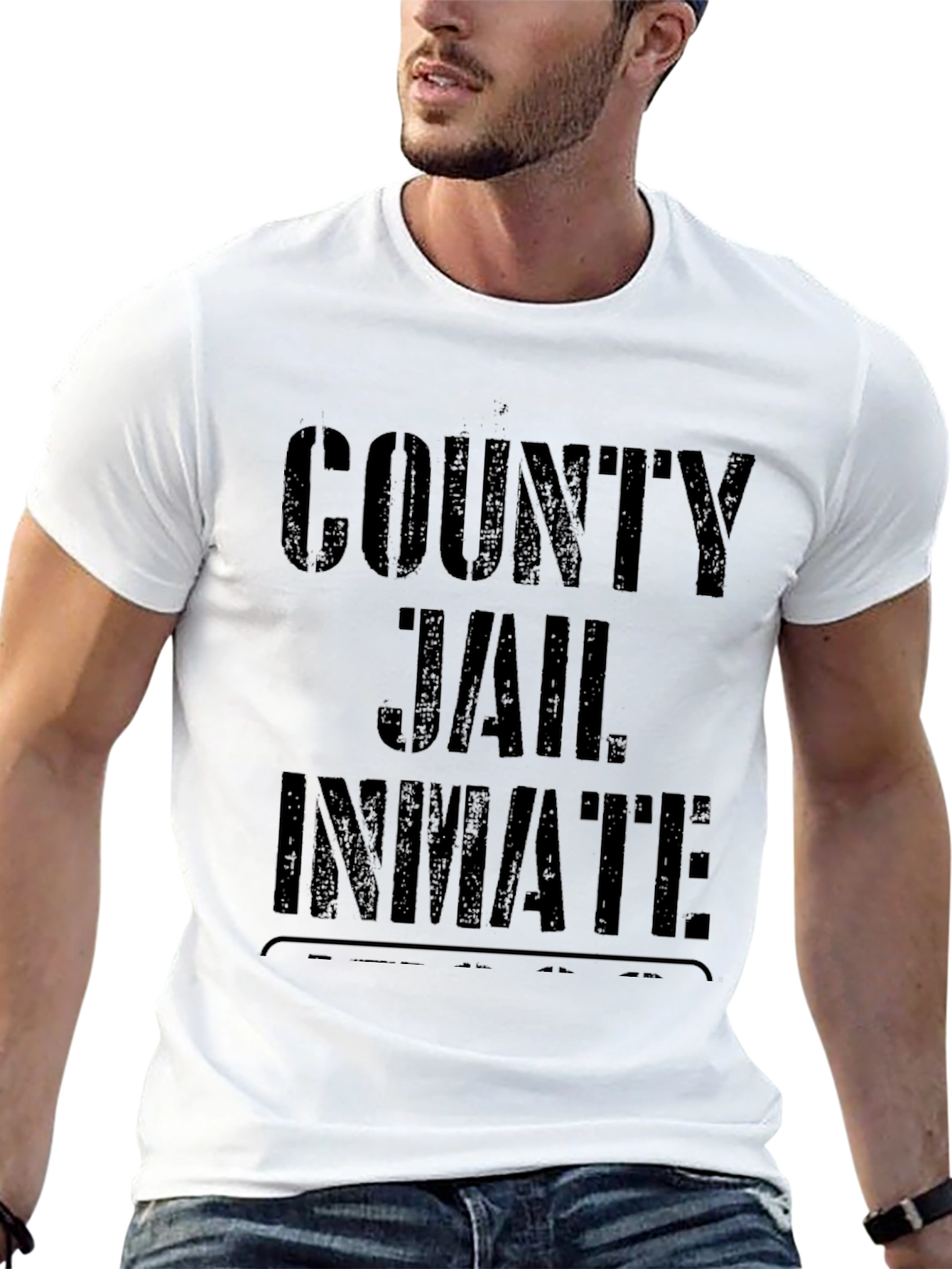 County Jail Inmate Graphic Tee