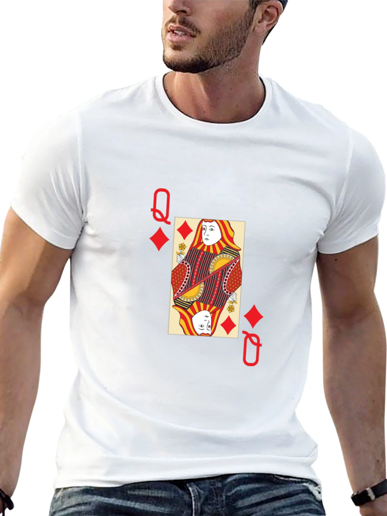 Queen of Diamonds Graphic T-Shirt