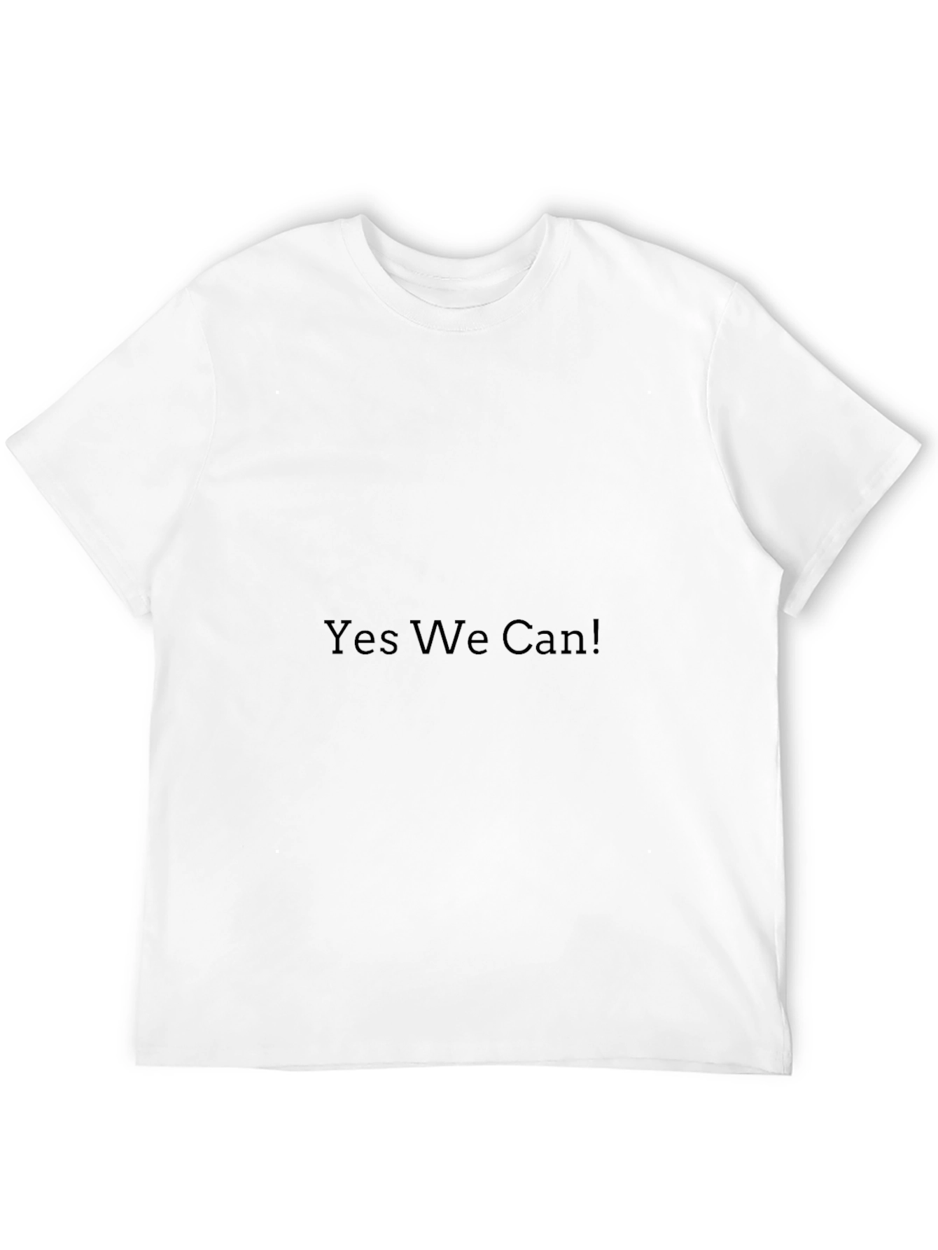 Yes We Can! Graphic Tee - Black