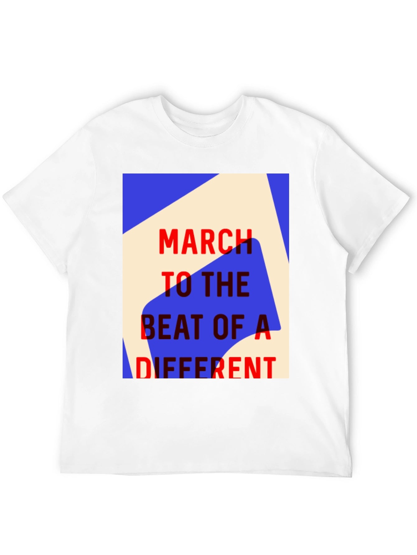 March to a Different Beat Graphic Tee
