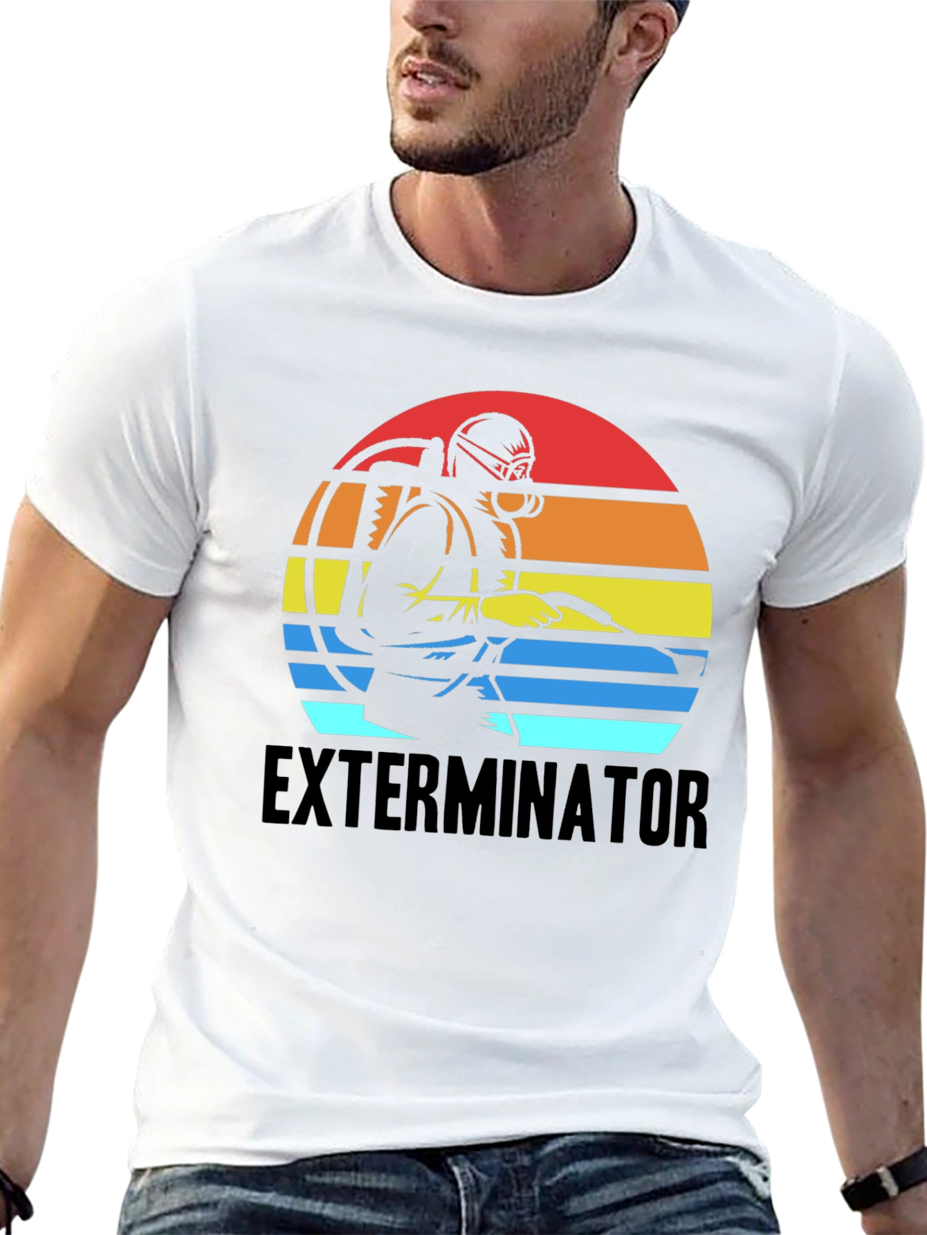 Exterminator Graphic Tee - Retro Style