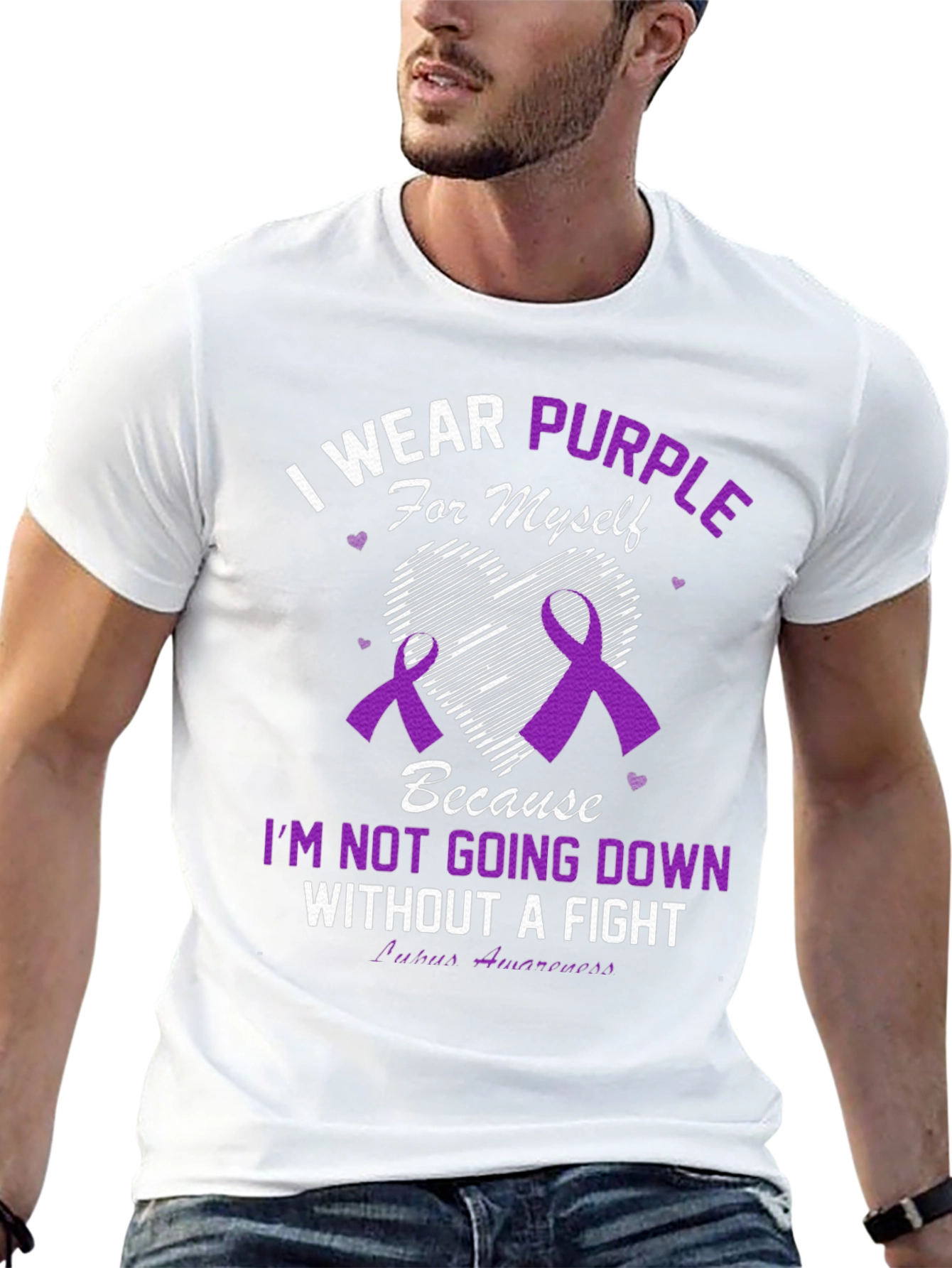 Purple Lupus Awareness T-Shirt