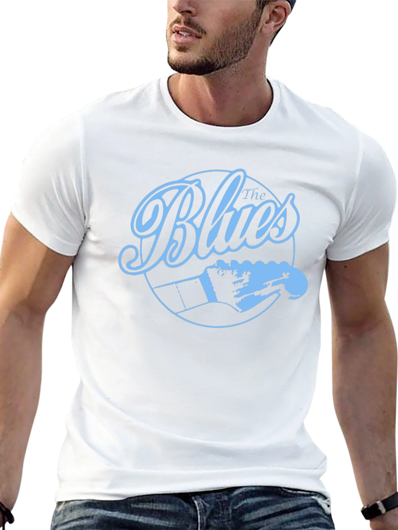 The Blues Guitar T-Shirt - Classic Music Tee