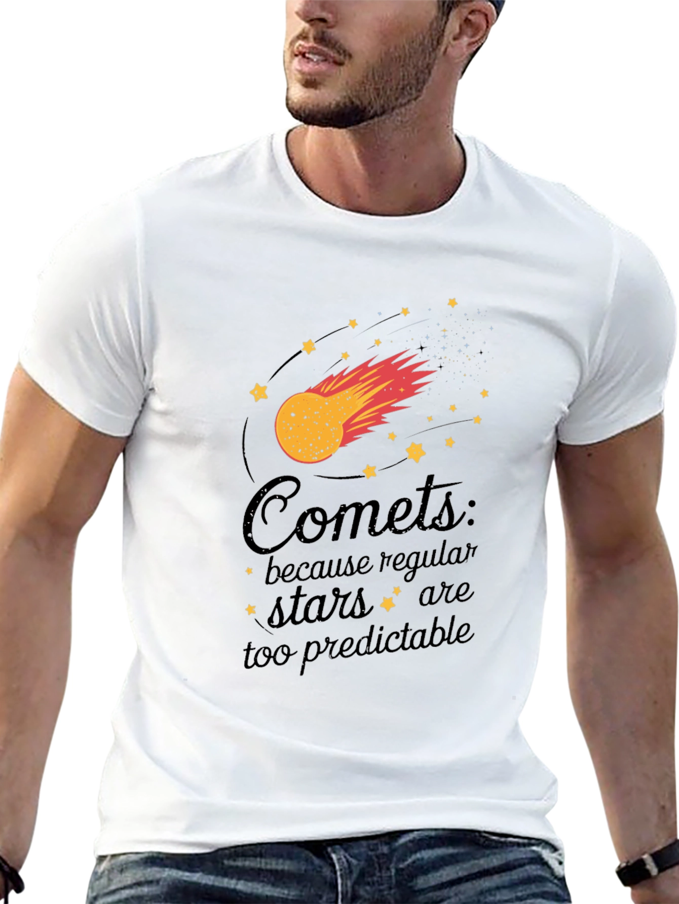 Comets Tee - Because Regular Stars Are Too Predictable