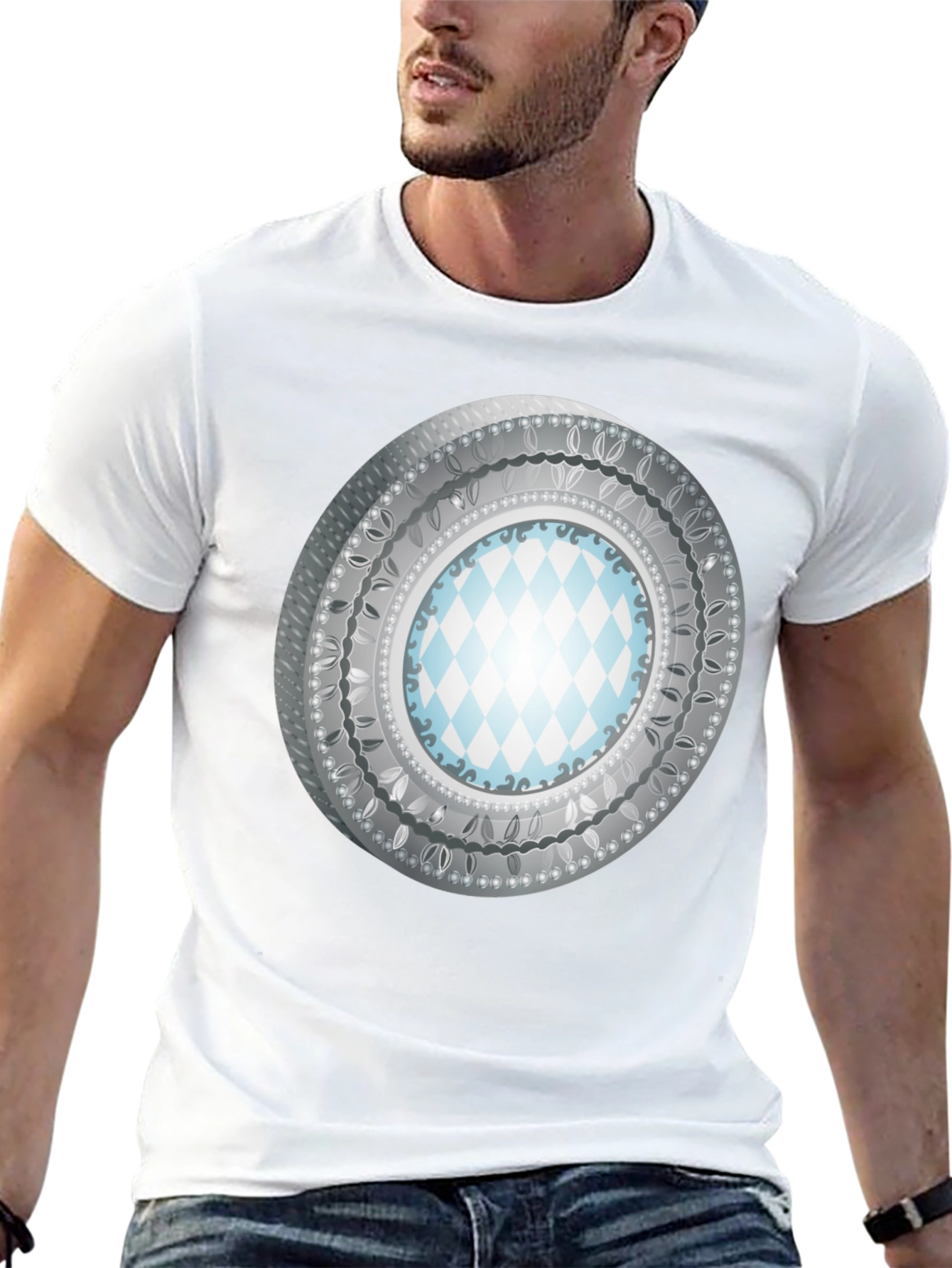 Geometric Mandala T-Shirt - Unique Design