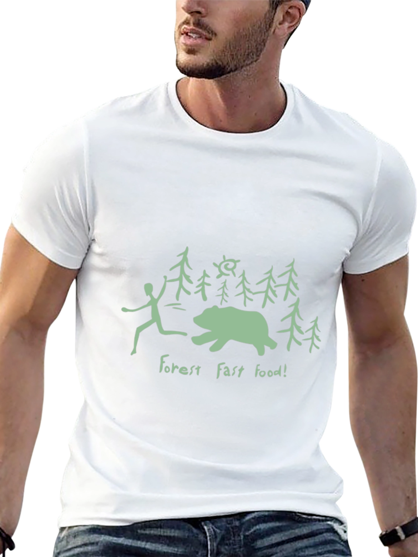 Forest Fast Food Graphic Tee