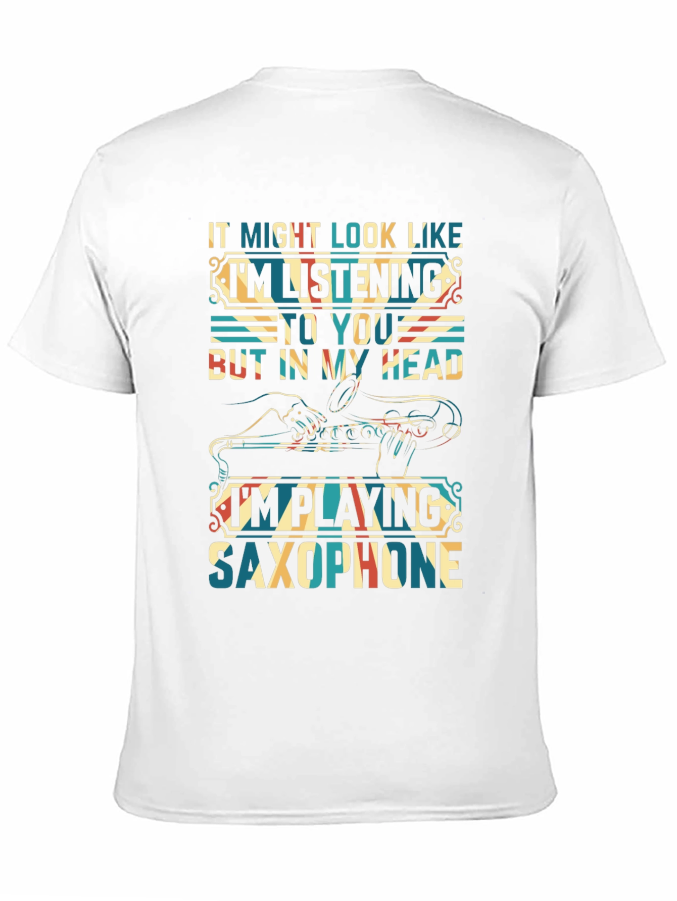 Saxophone Player T-Shirt: Im Playing Saxophone In My Head