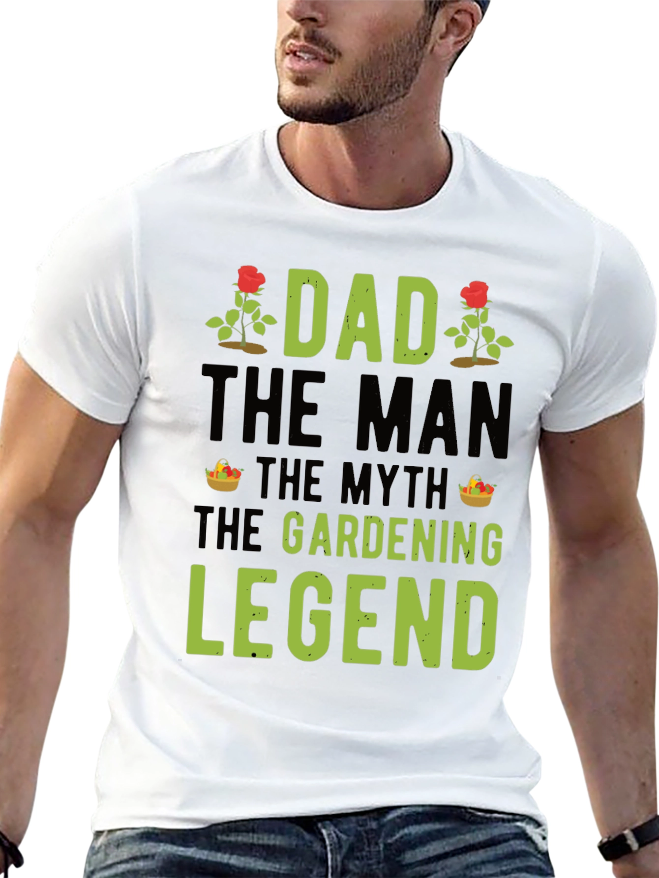 Dad The Gardening Legend T-Shirt - Perfect Gift!
