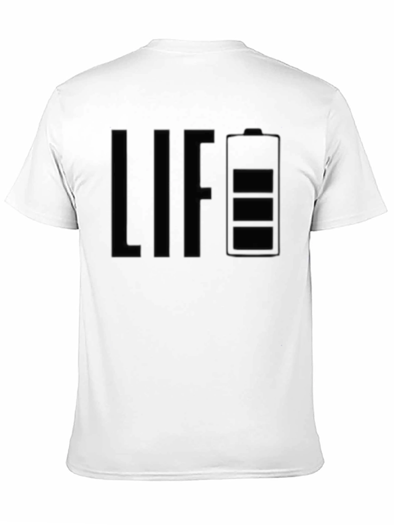 Life Battery T-Shirt - Energetic Graphic Tee