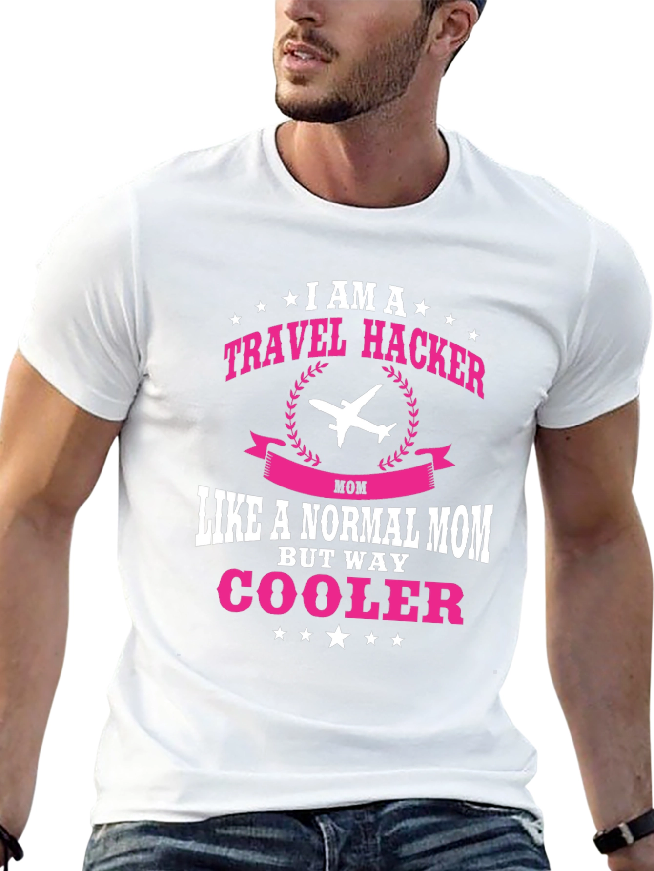 Travel Hacker Mom Graphic Tee