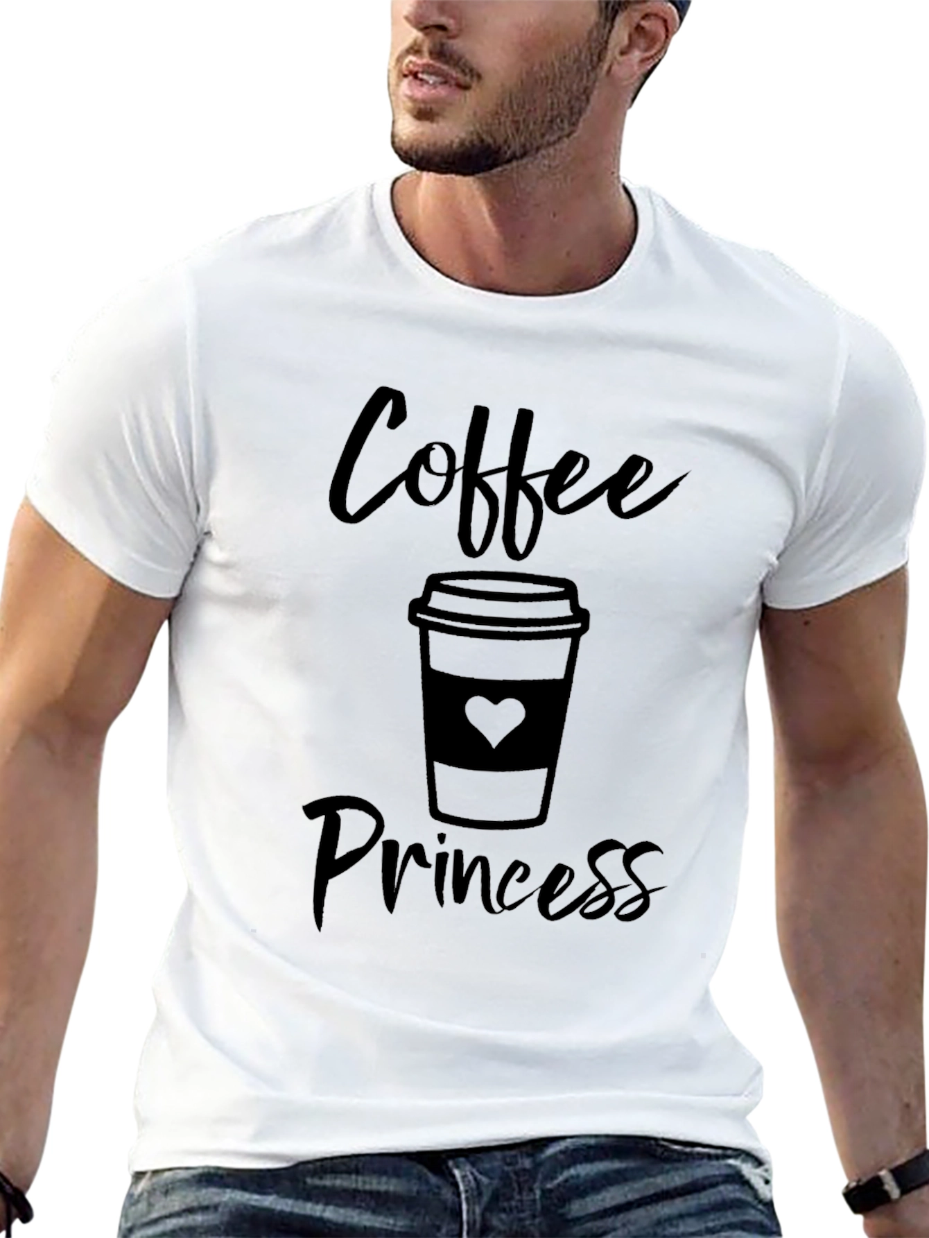 Coffee Princess Black T-Shirt