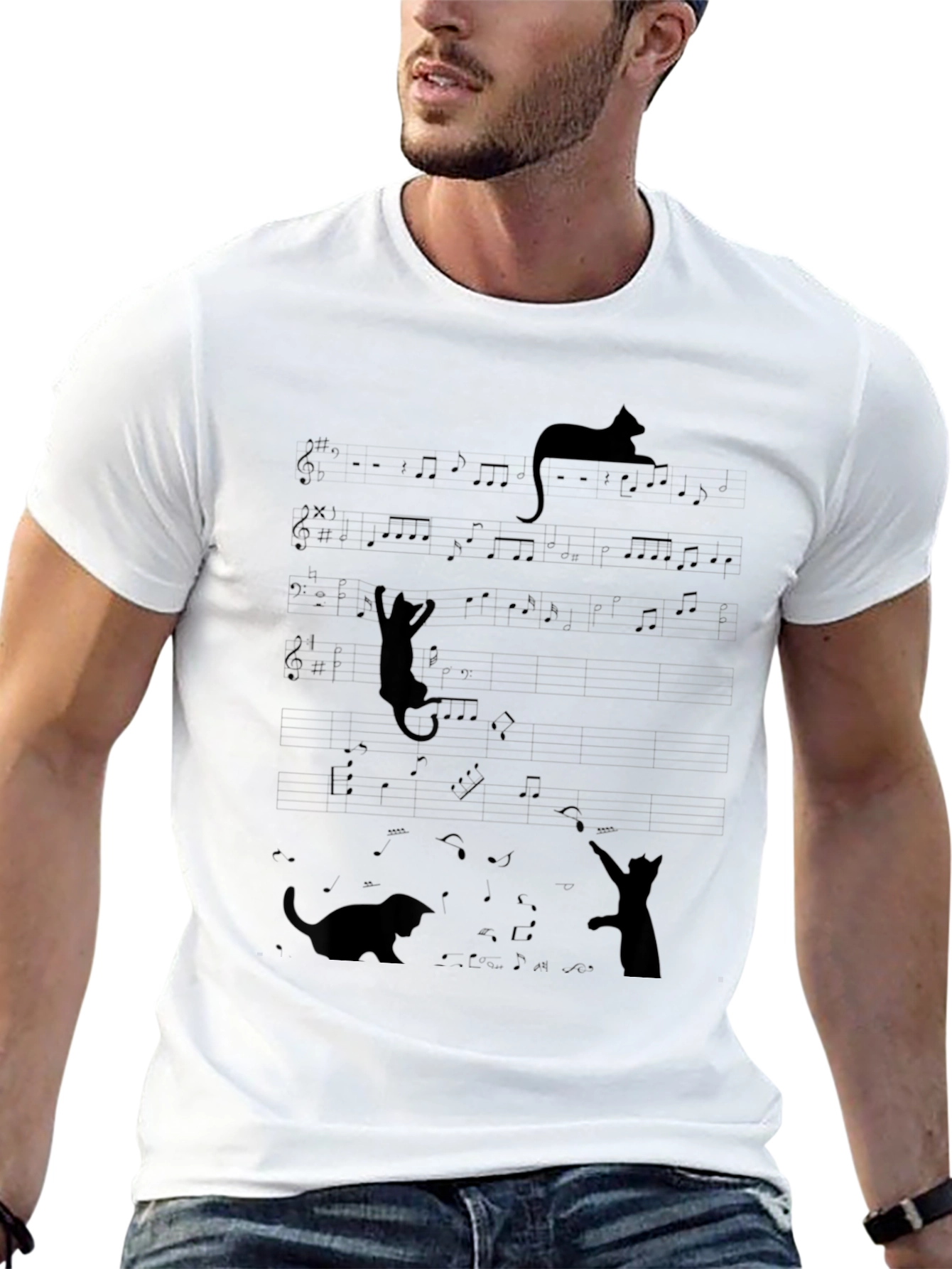 Cats & Music T-Shirt