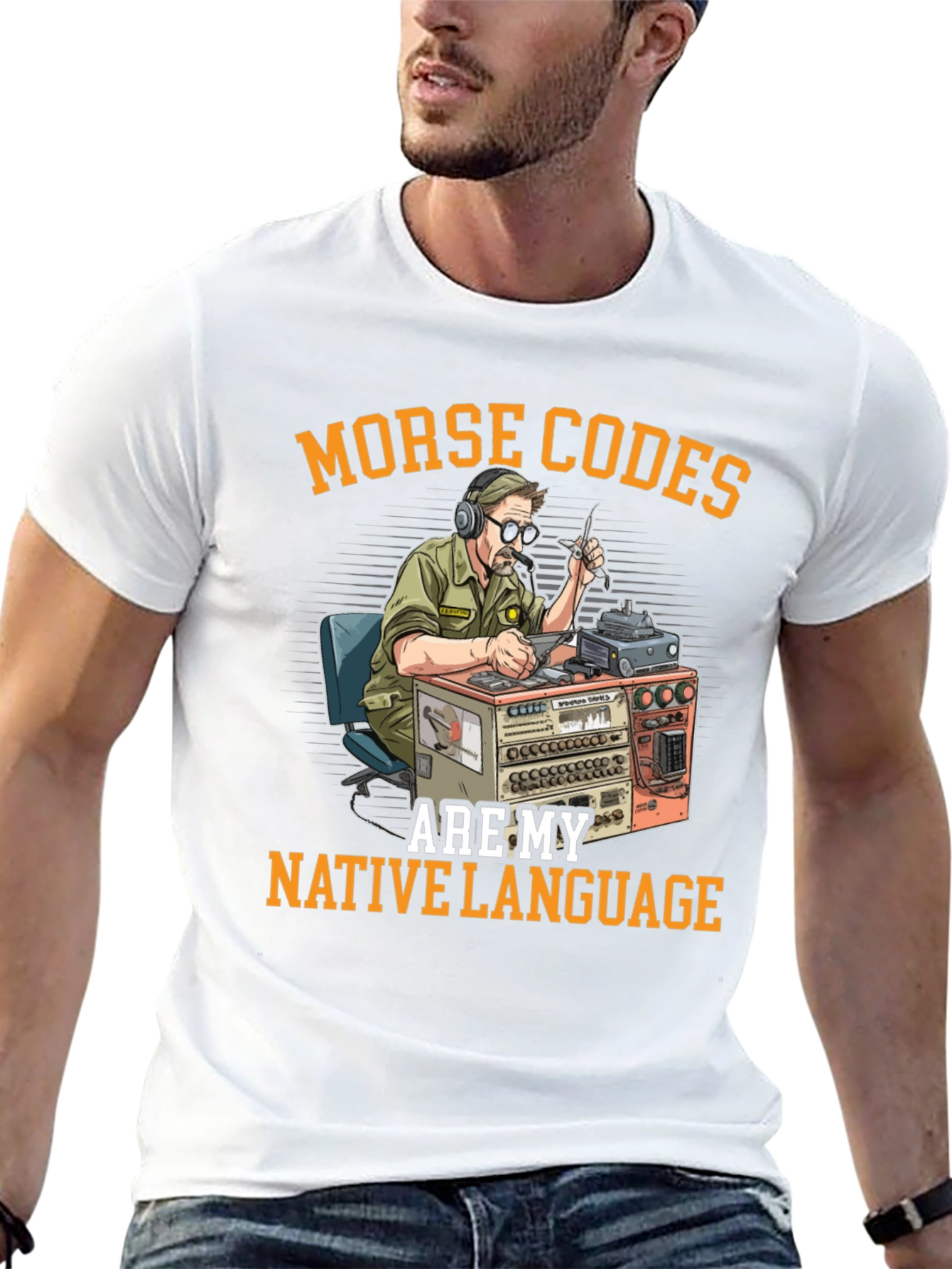 Morse Code Native Language T-Shirt