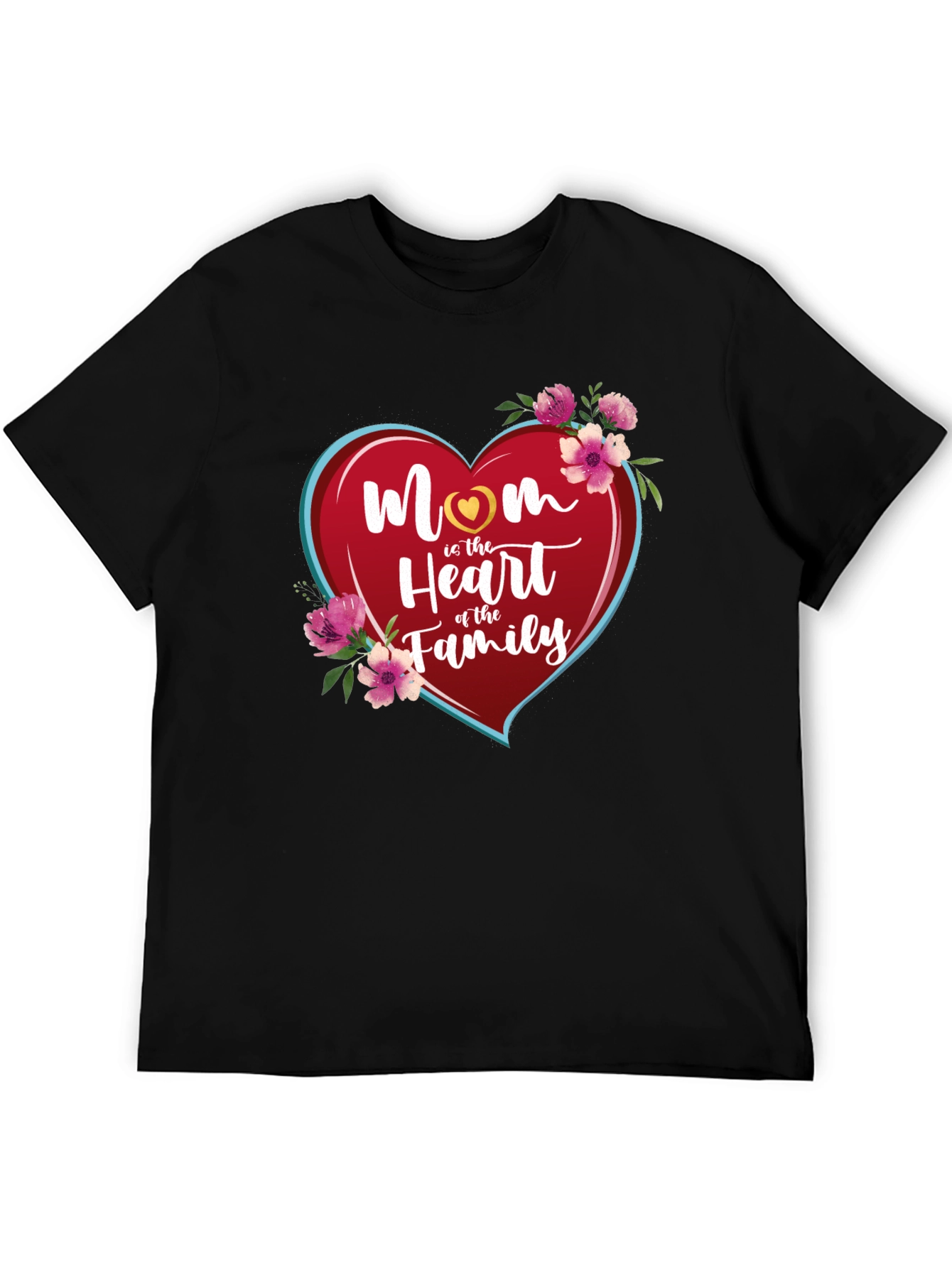 Mom Heart of the Family Graphic Tee