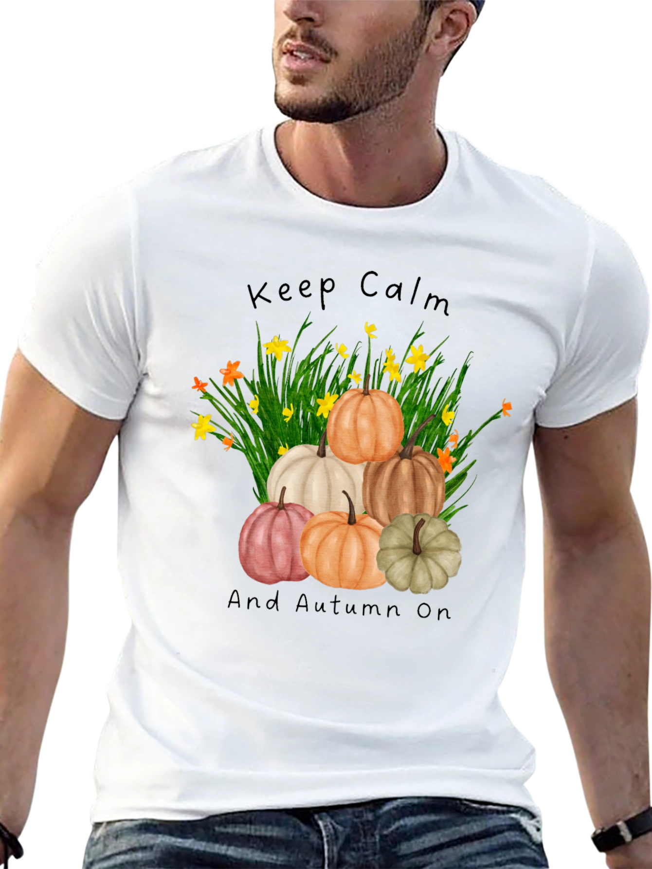 Keep Calm and Autumn On T-Shirt