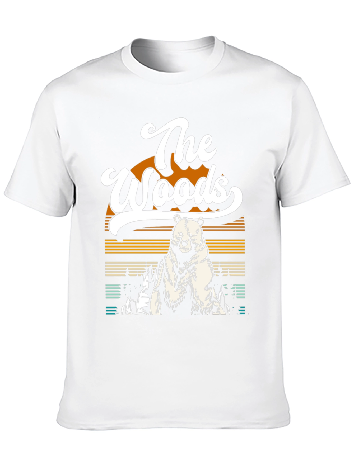 The Woods Bear Graphic T-Shirt
