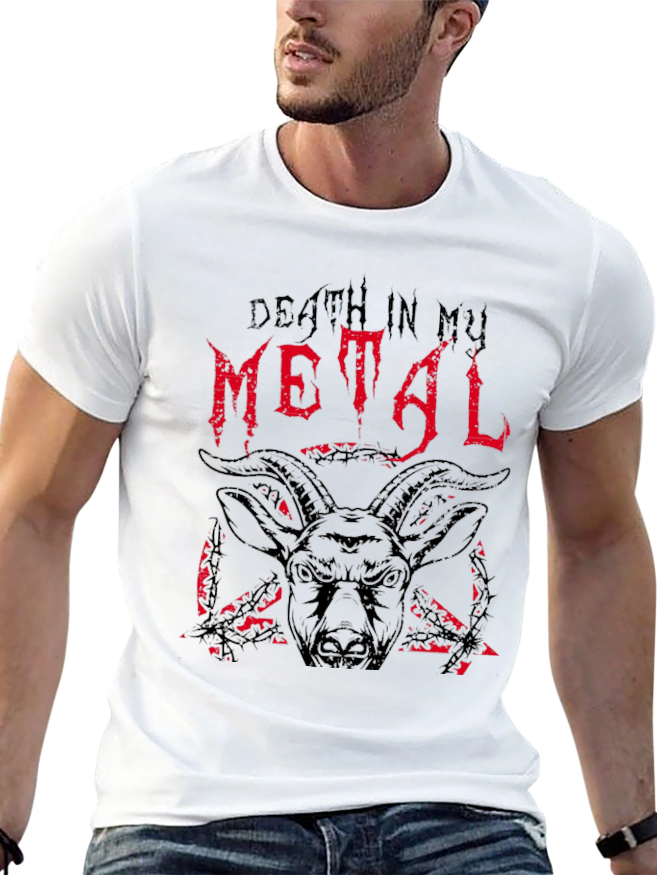 Death In My Metal Graphic T-Shirt